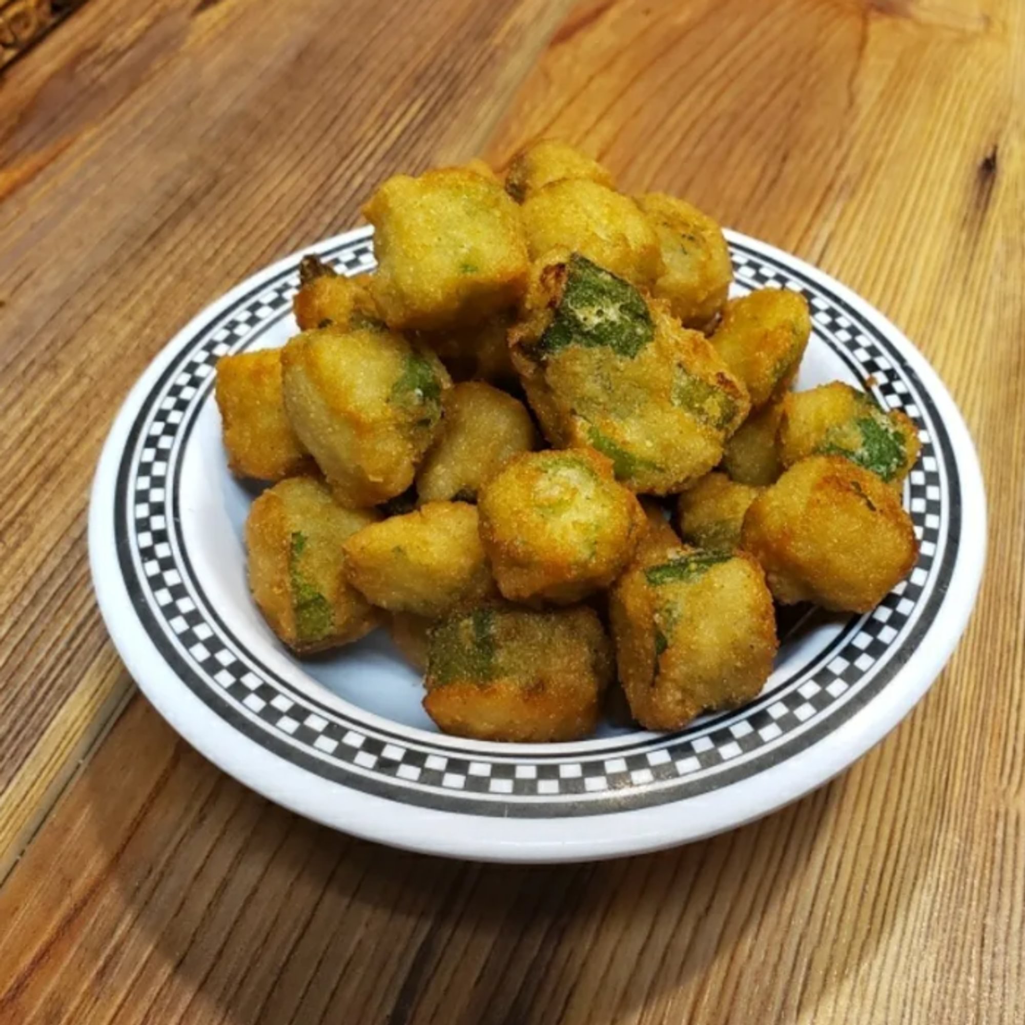 Fried okra