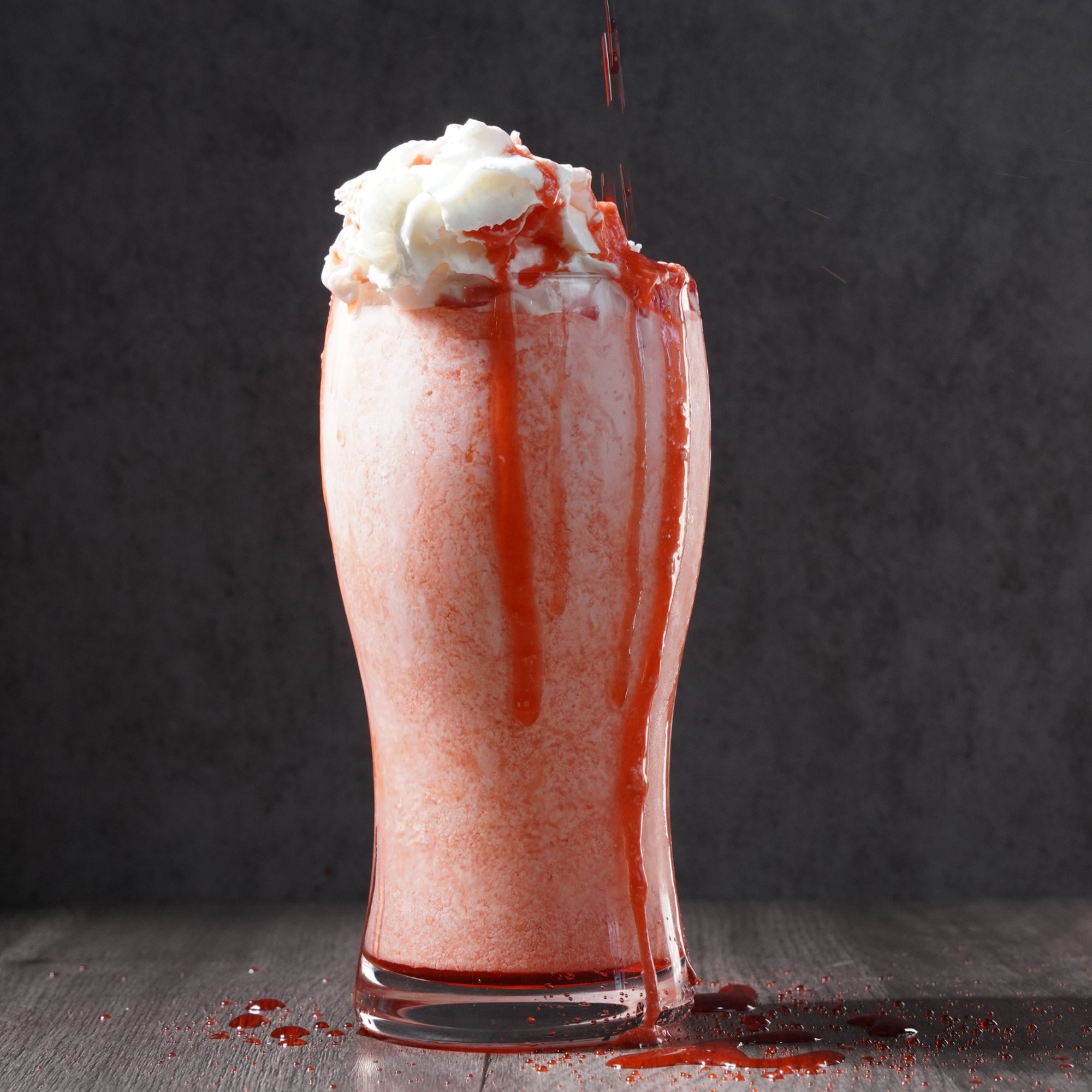 Batida De Helado De Fresa / Strawberry