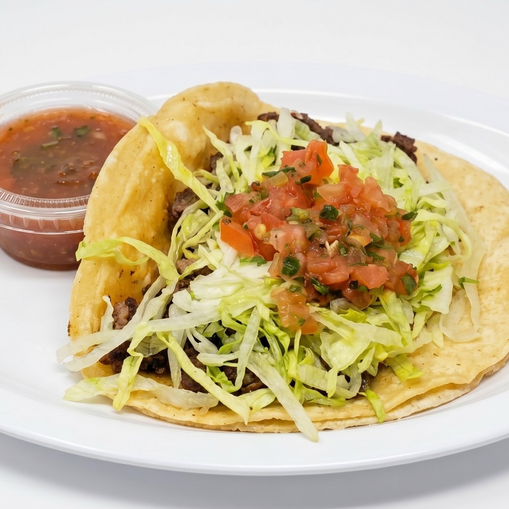 Two Carne Asada Tacos