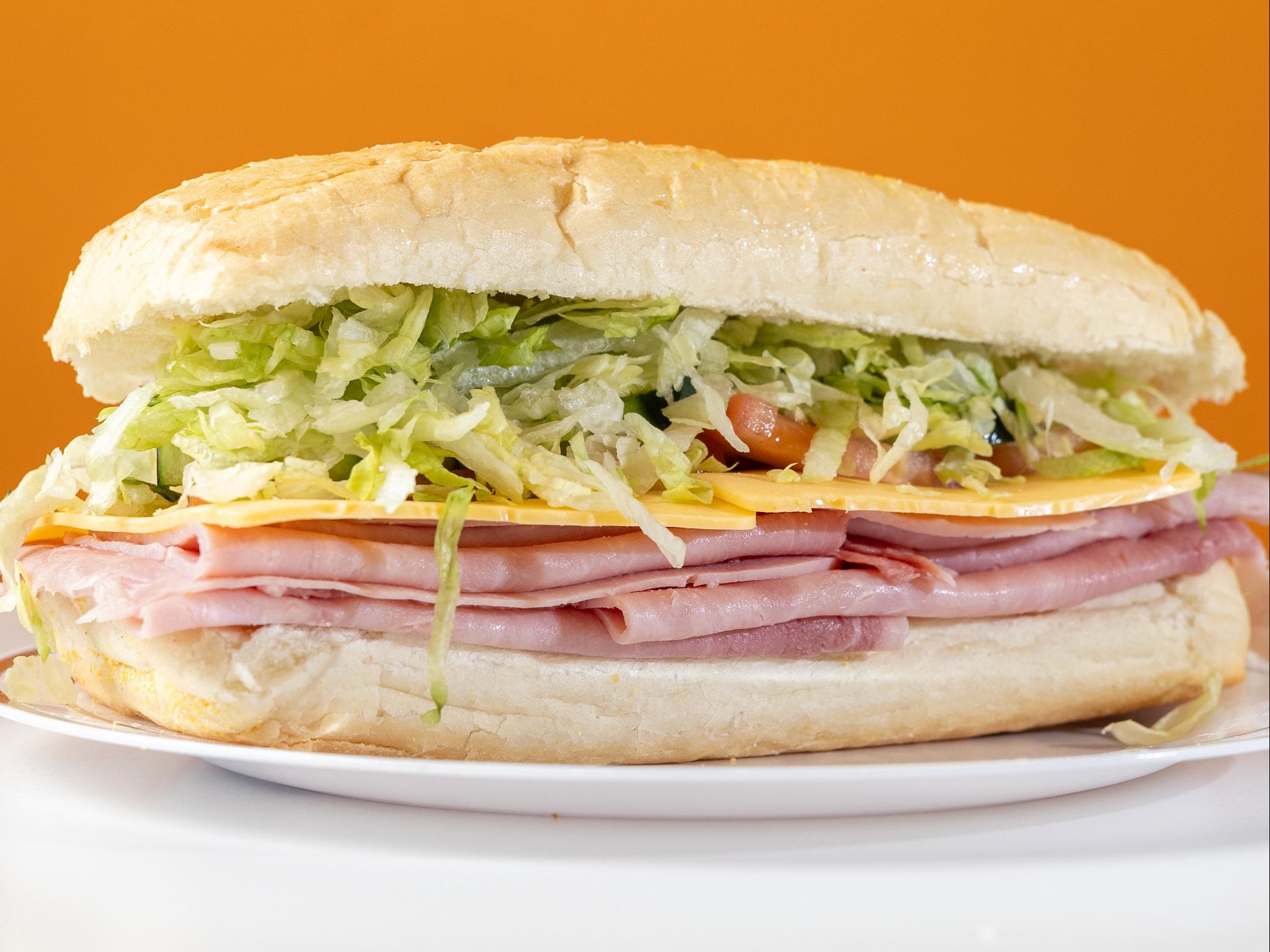 6. Ham & Cheese Sub