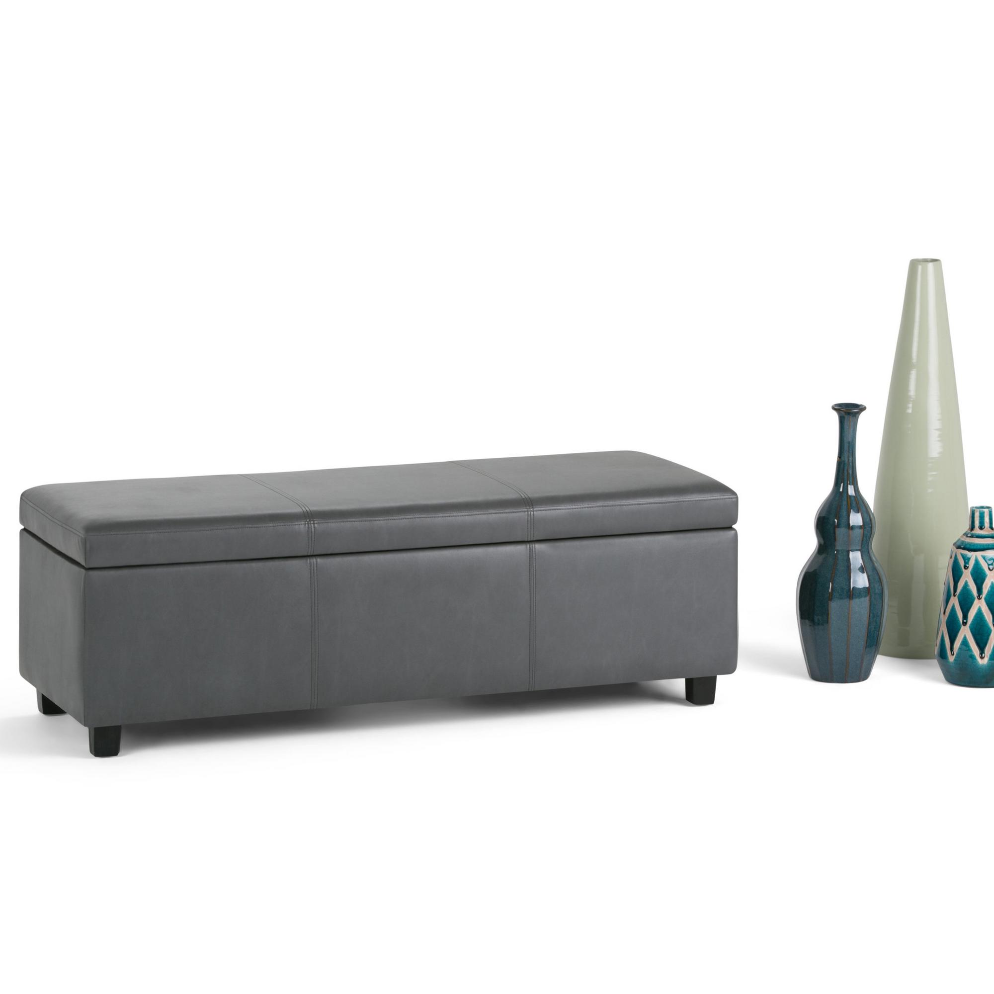 Avalon Storage Ottoman Bench