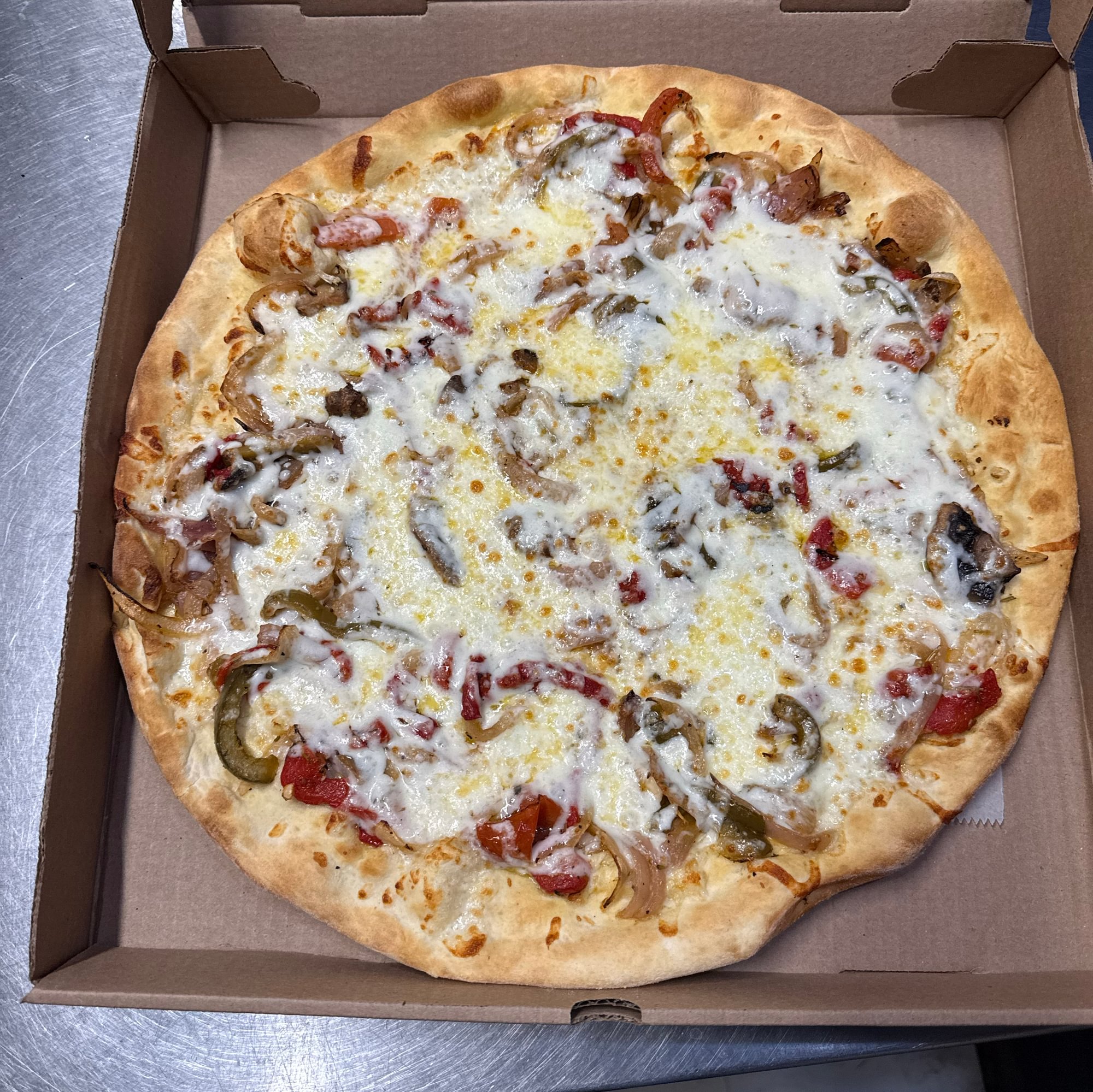 Lg Roasted Vegetable Pizza