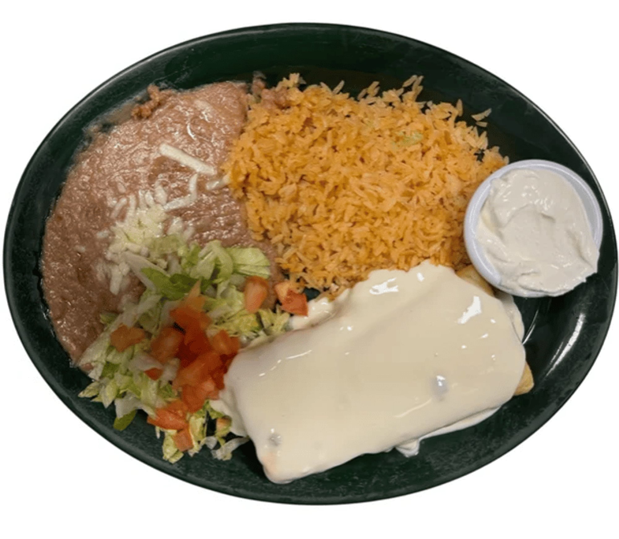 White Chimichanga