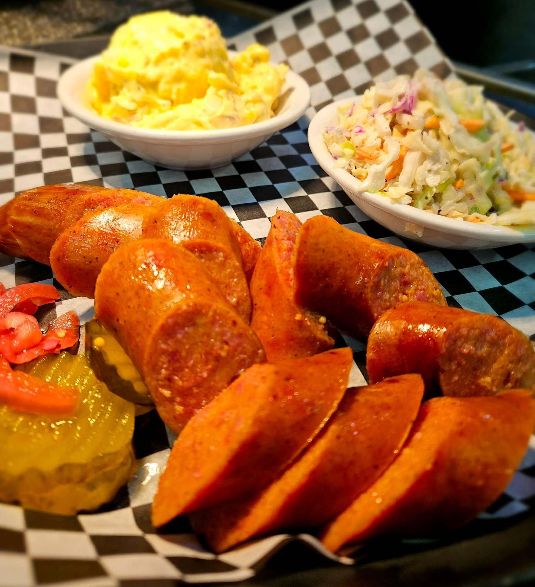 Smoked Sausage Plate