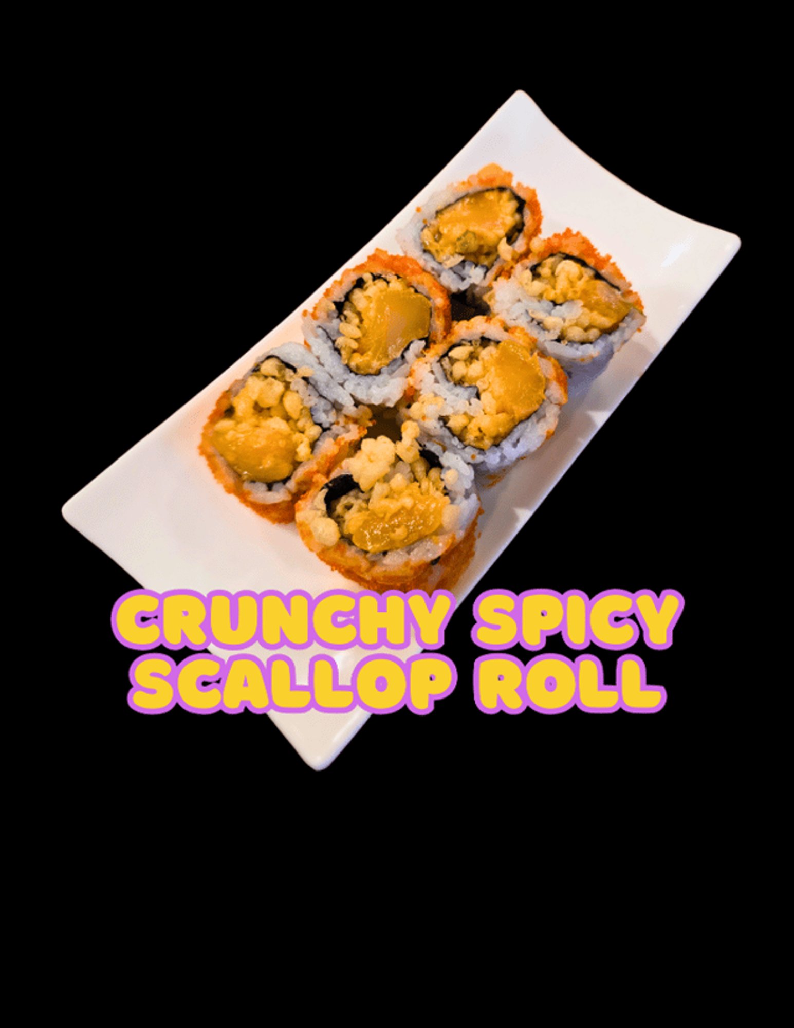 Crunchy Spicy Scallop Roll