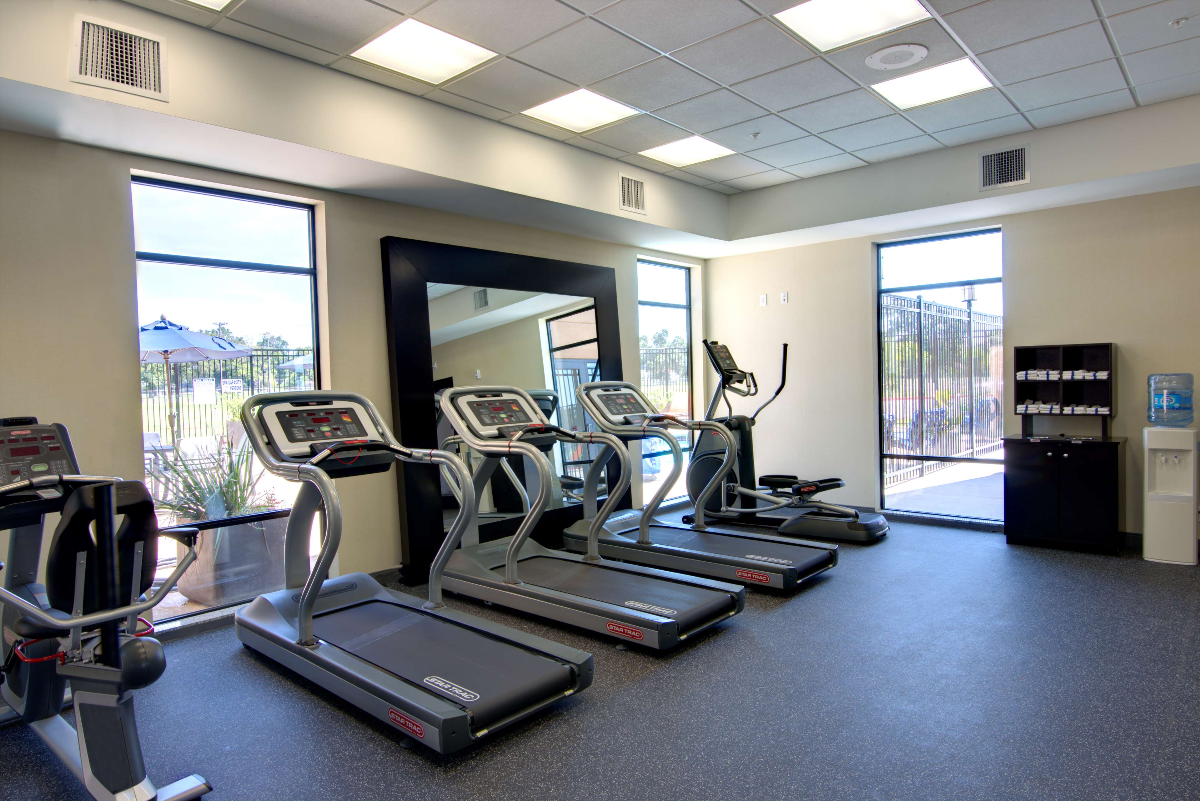 Health club  fitness center  gym