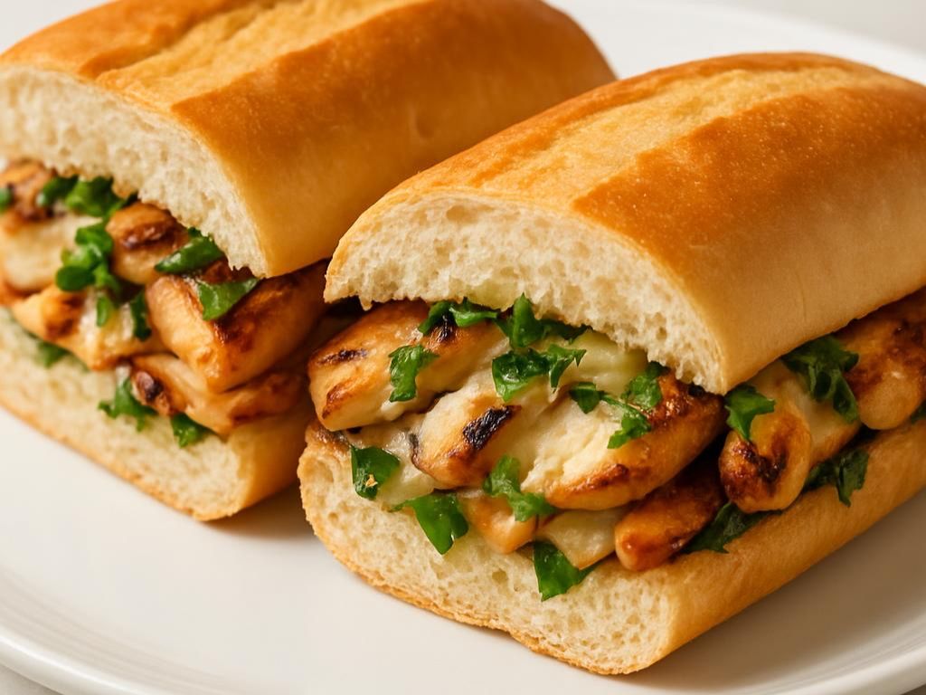 Grilled Chicken Sub 10"