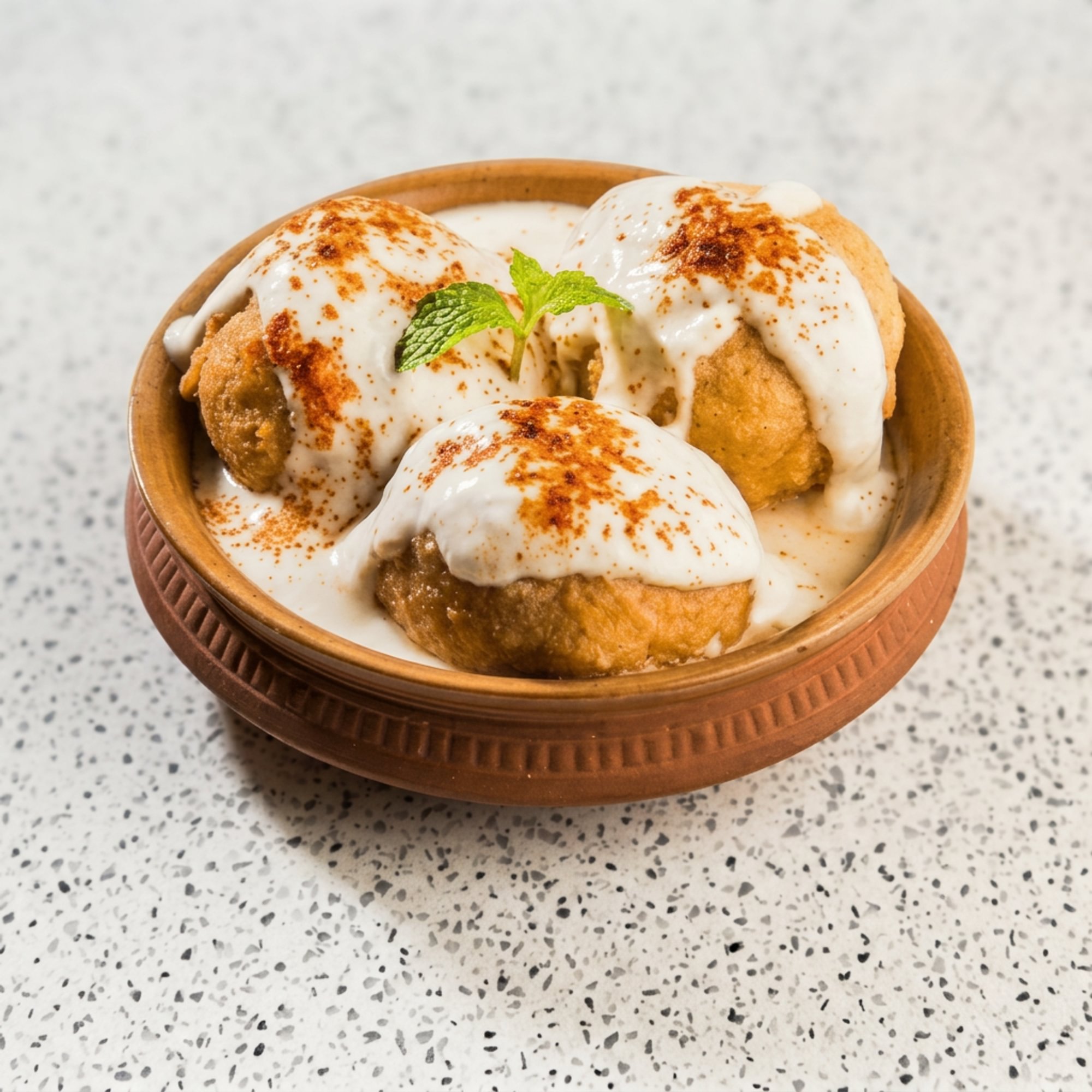 Aloo Tikki Chana Chaat (2 Pcs)