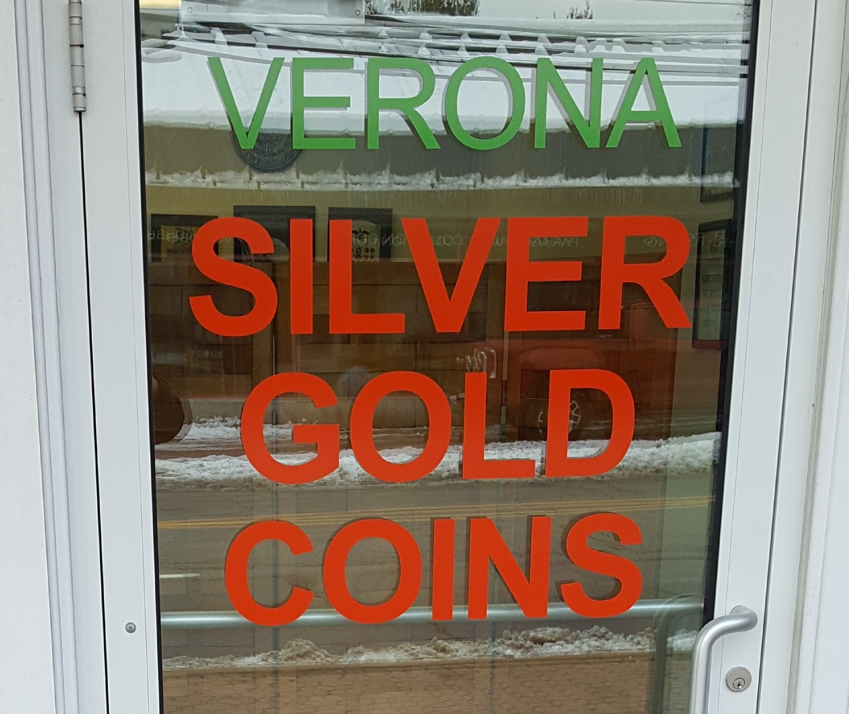 Verona Silver  and  Gold Coin Redemption