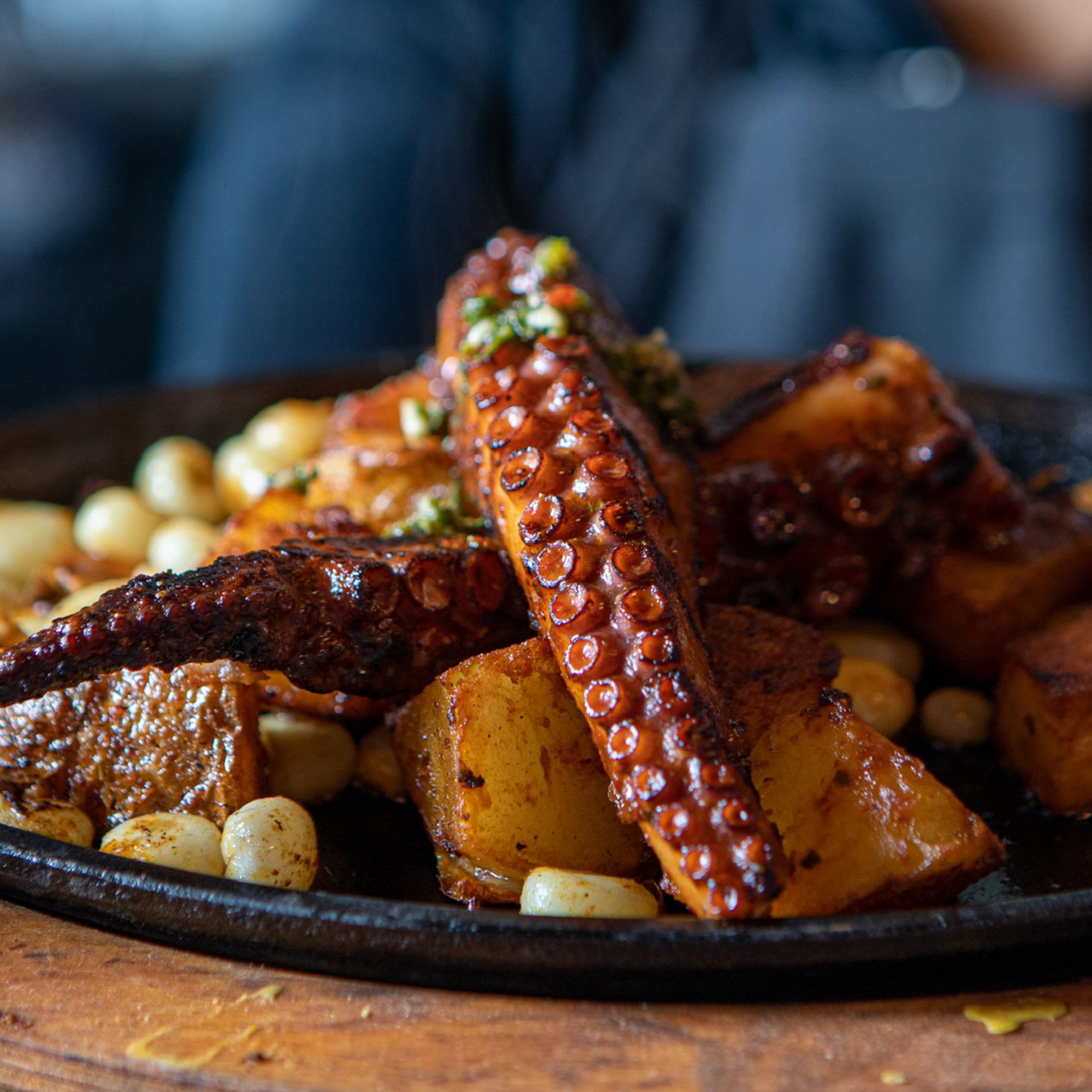 Pulpo a la parrilla