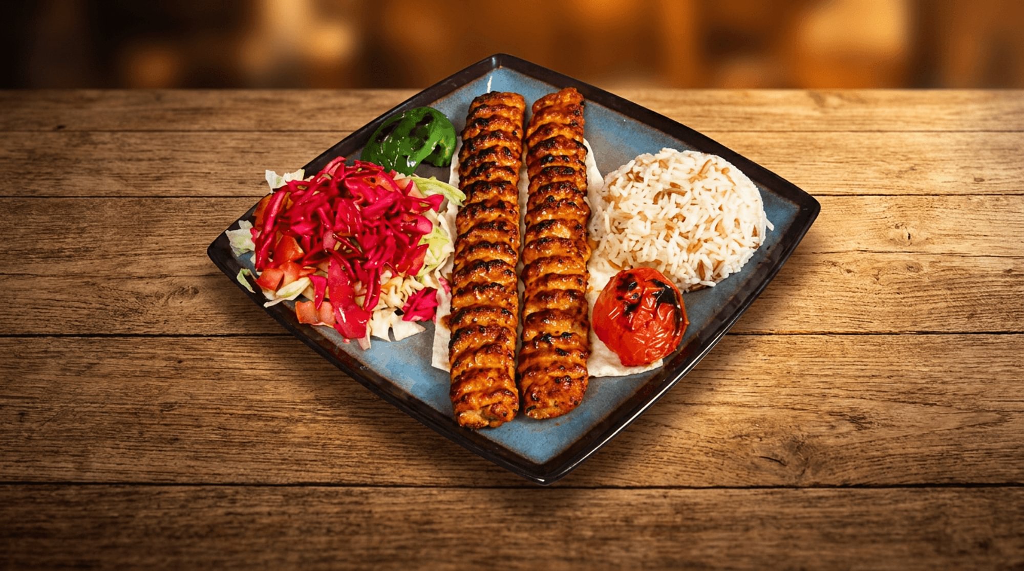 Chicken Adana Kebab