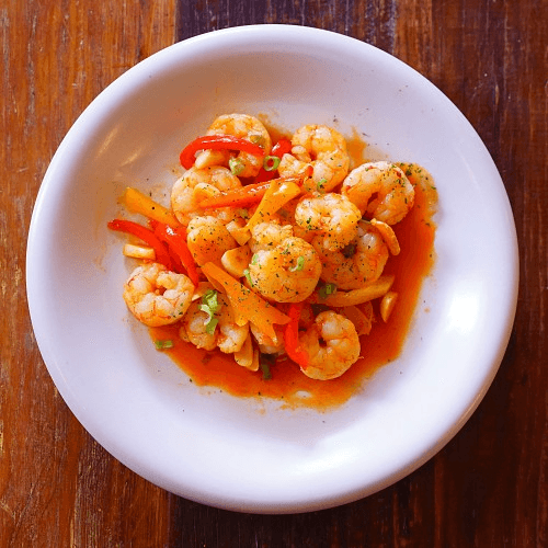 Spicy Shrimp Plates