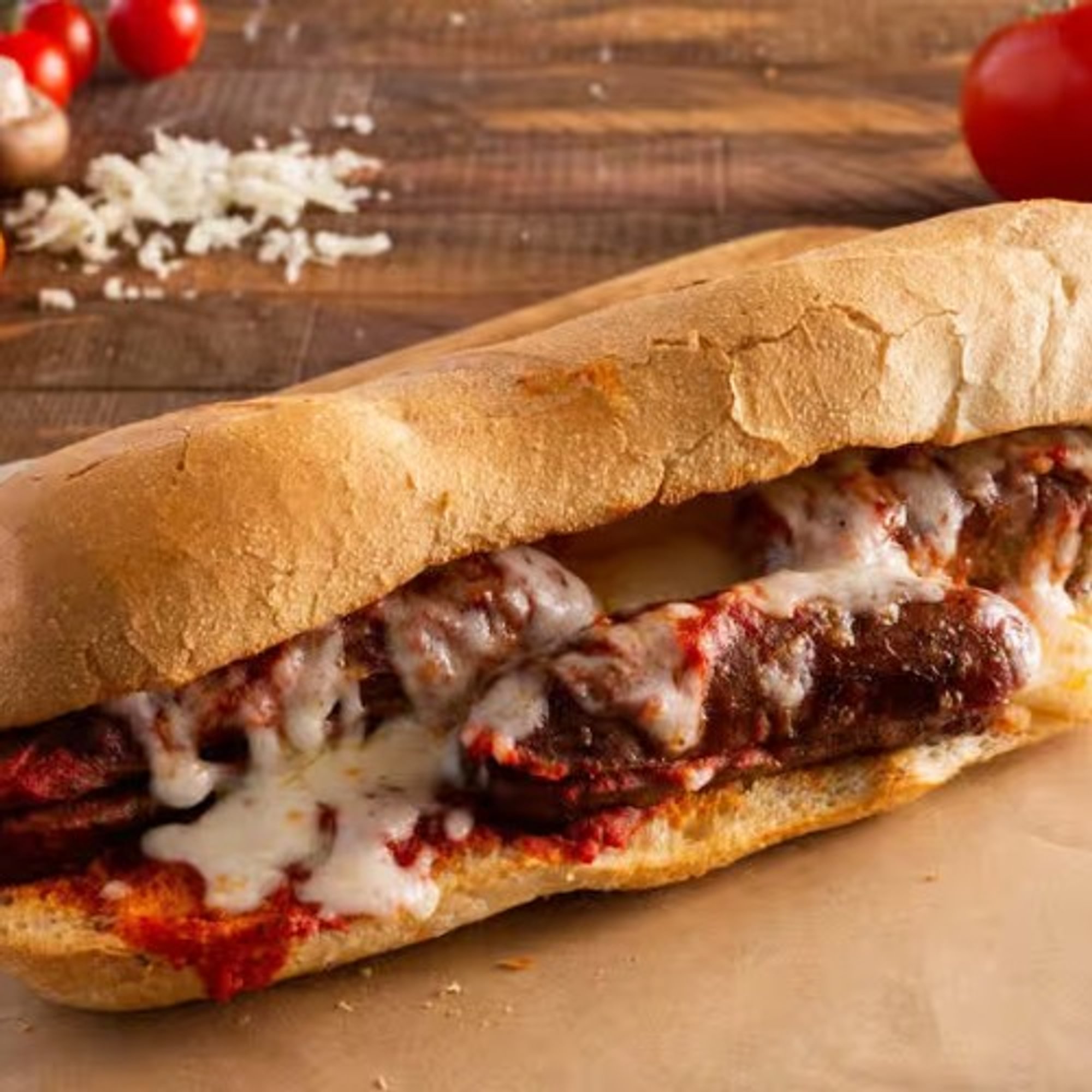 Sausage with Cheese Sub