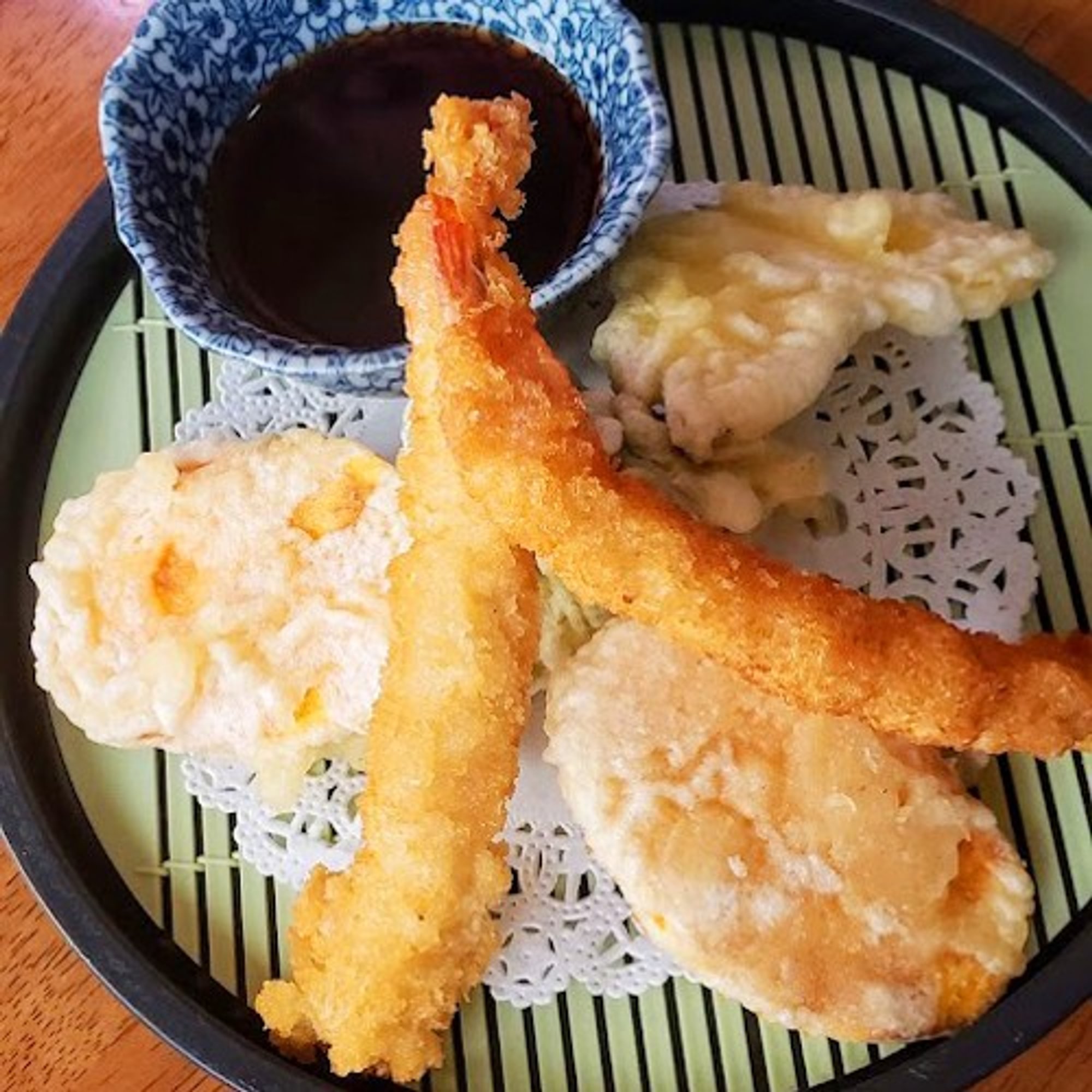 Shrimp and Vegetable Tempura Appetizer