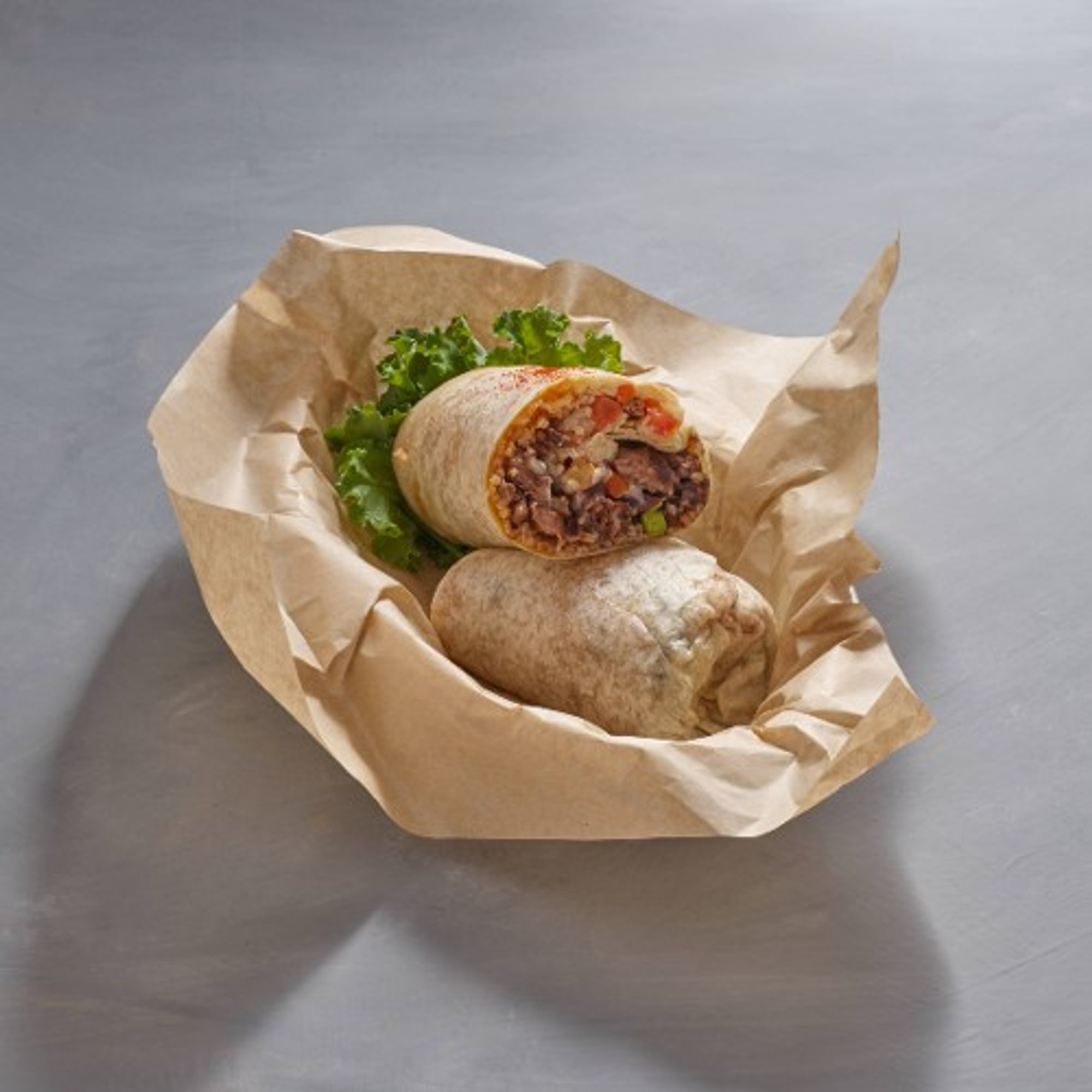 Rice and Bean Burrito