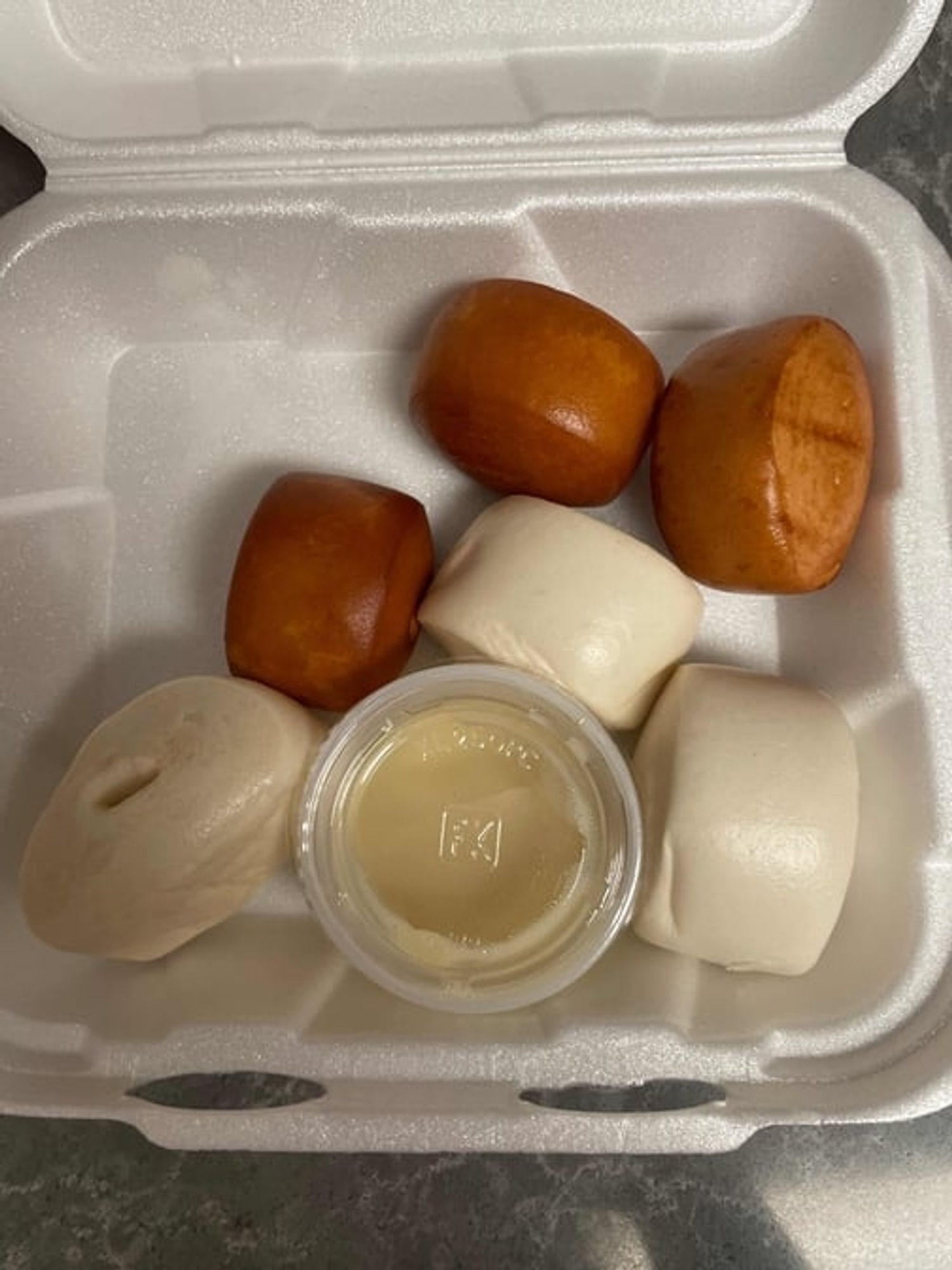 Assortment of Mini Milk Bun