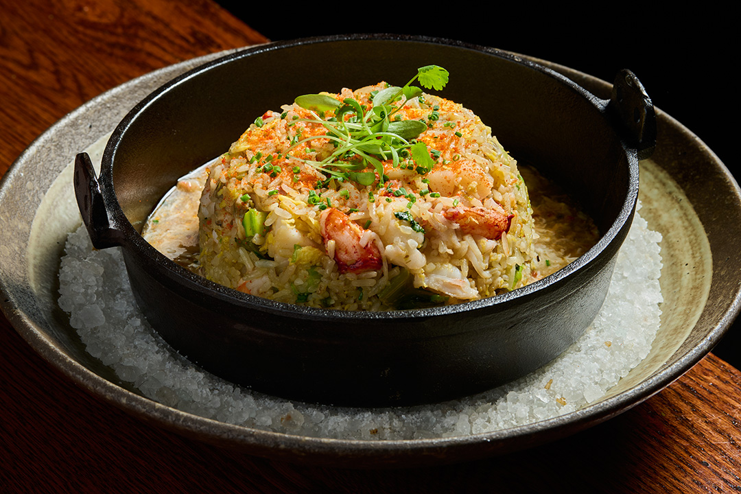 SIZZLING SEAFOOD FRIED RICE