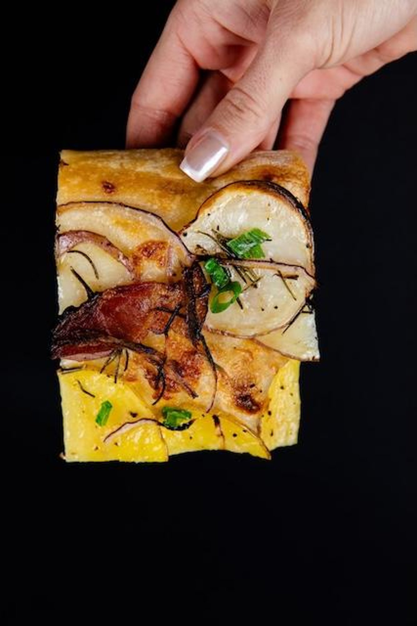 Potato & Bacon (Roman Pie - Slice)