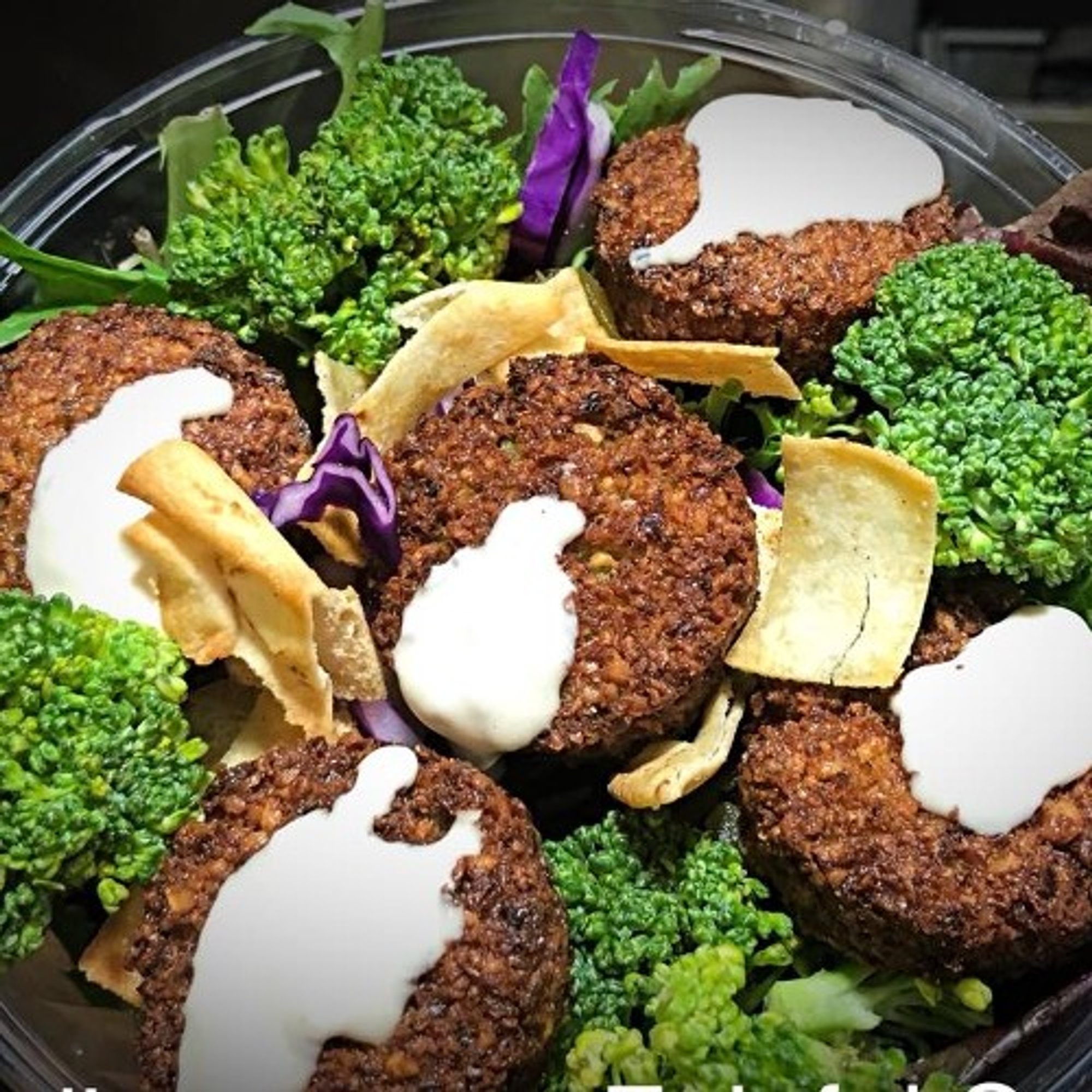 Mediterranean Falafel Salad