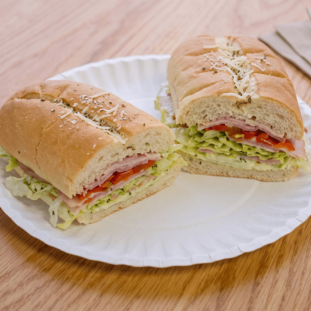 #12 Half Boiled Ham, Salami, Cheese