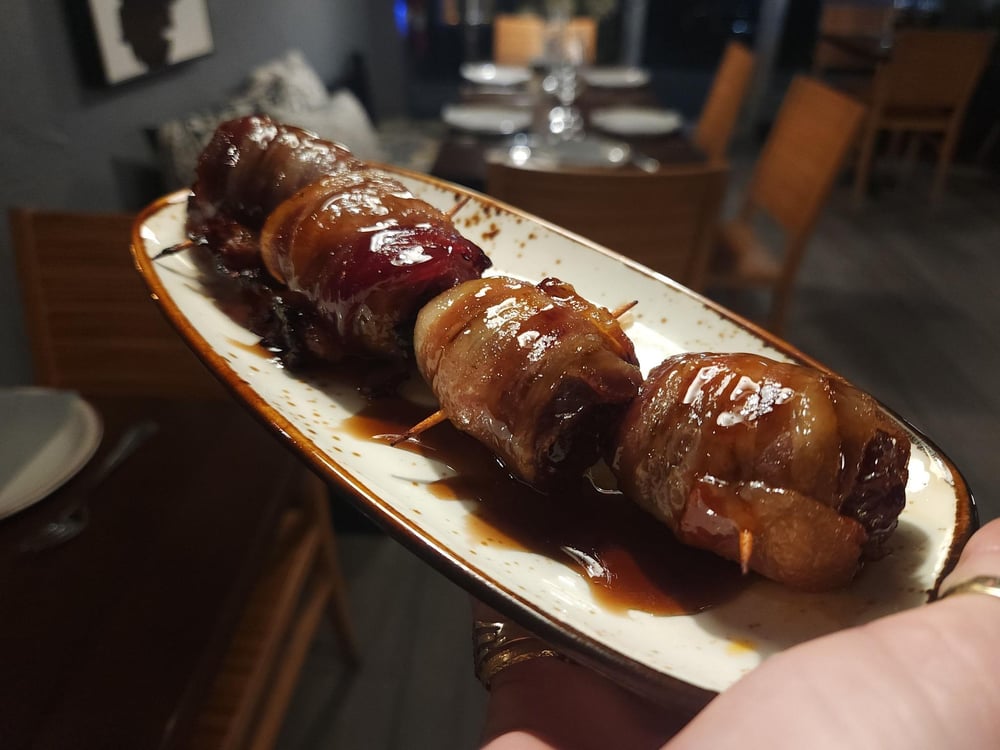 Bacon Wrapped Dates