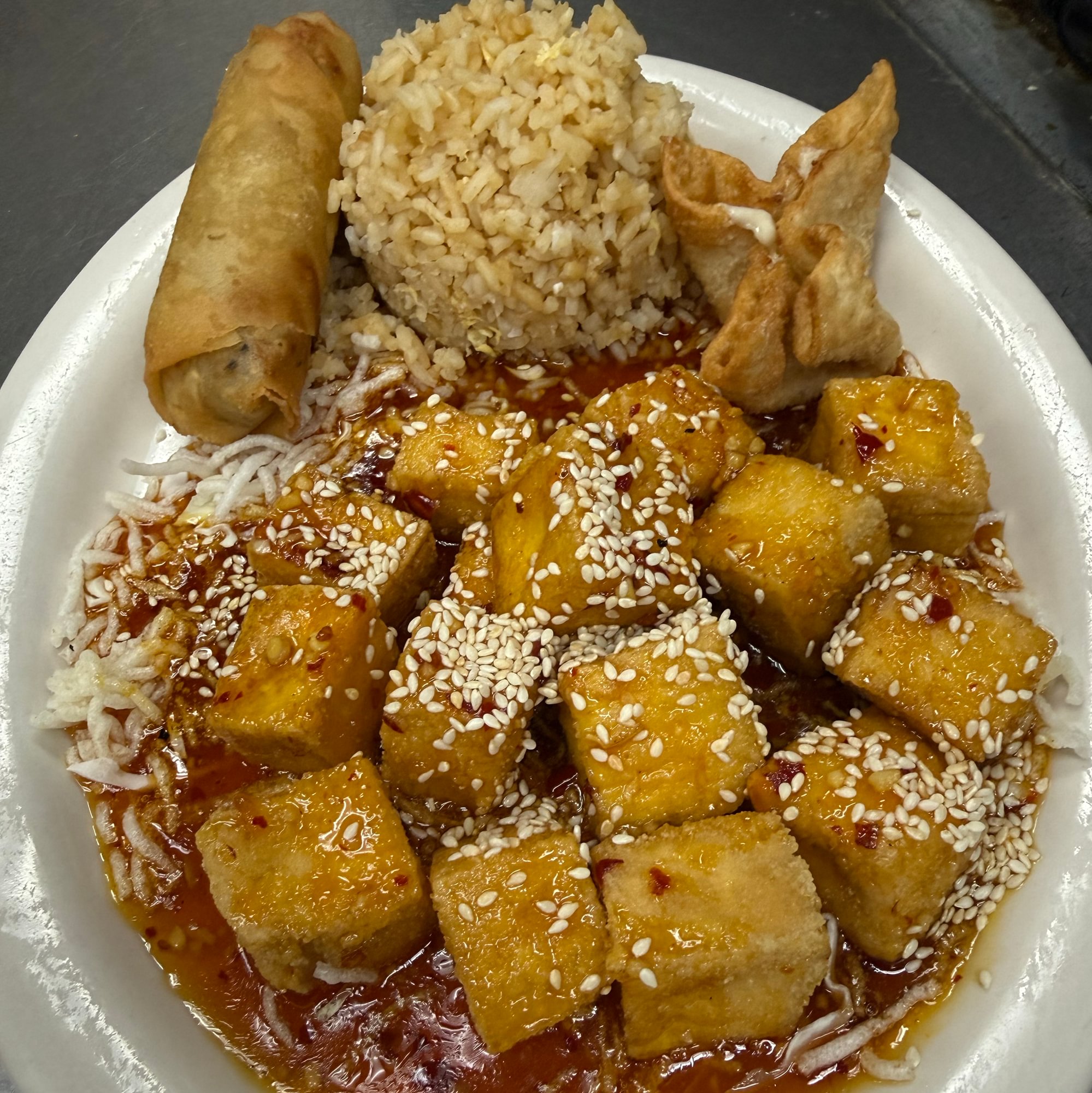 Sesame Tofu Chef's Special