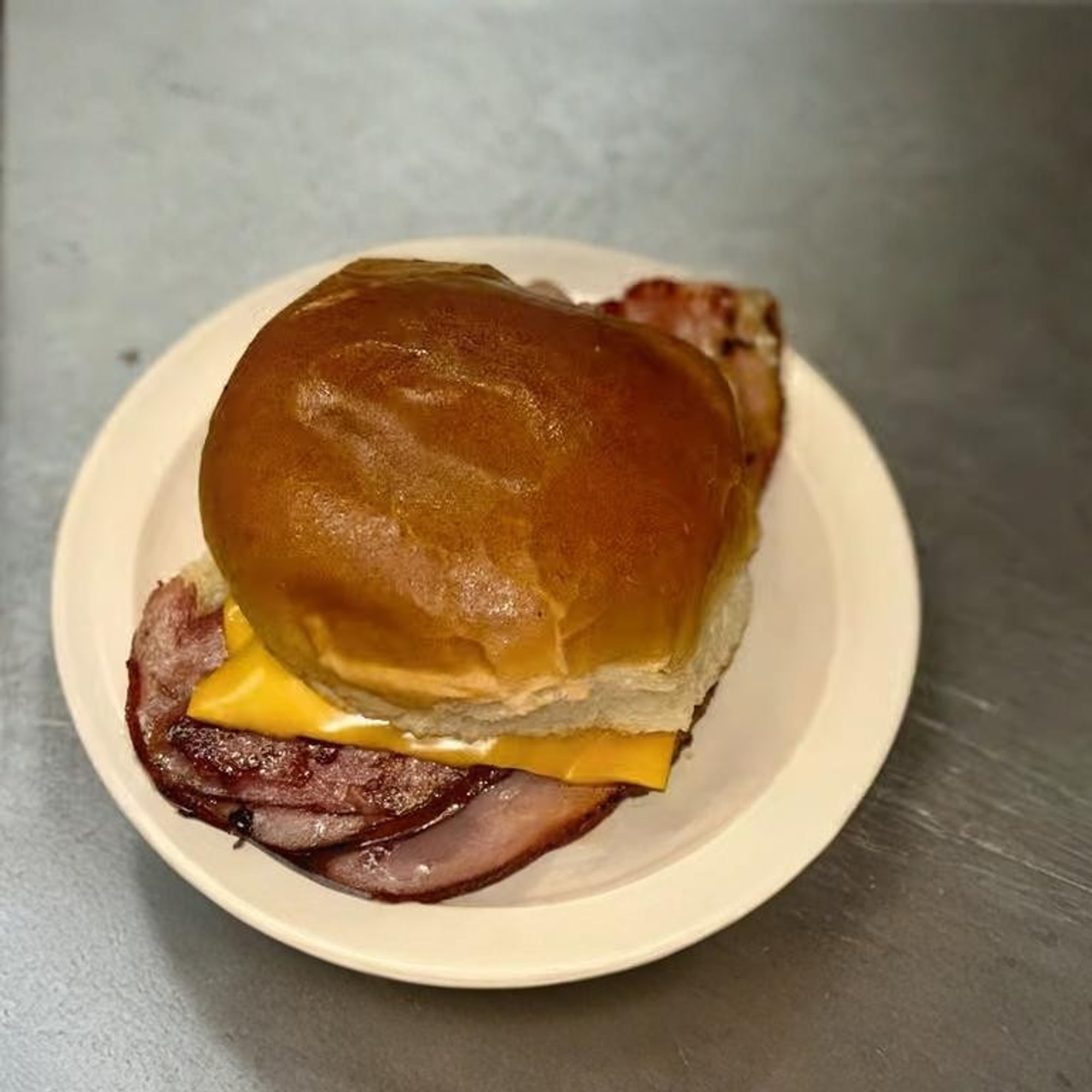 Hot Ham & Cheese Sandwich
