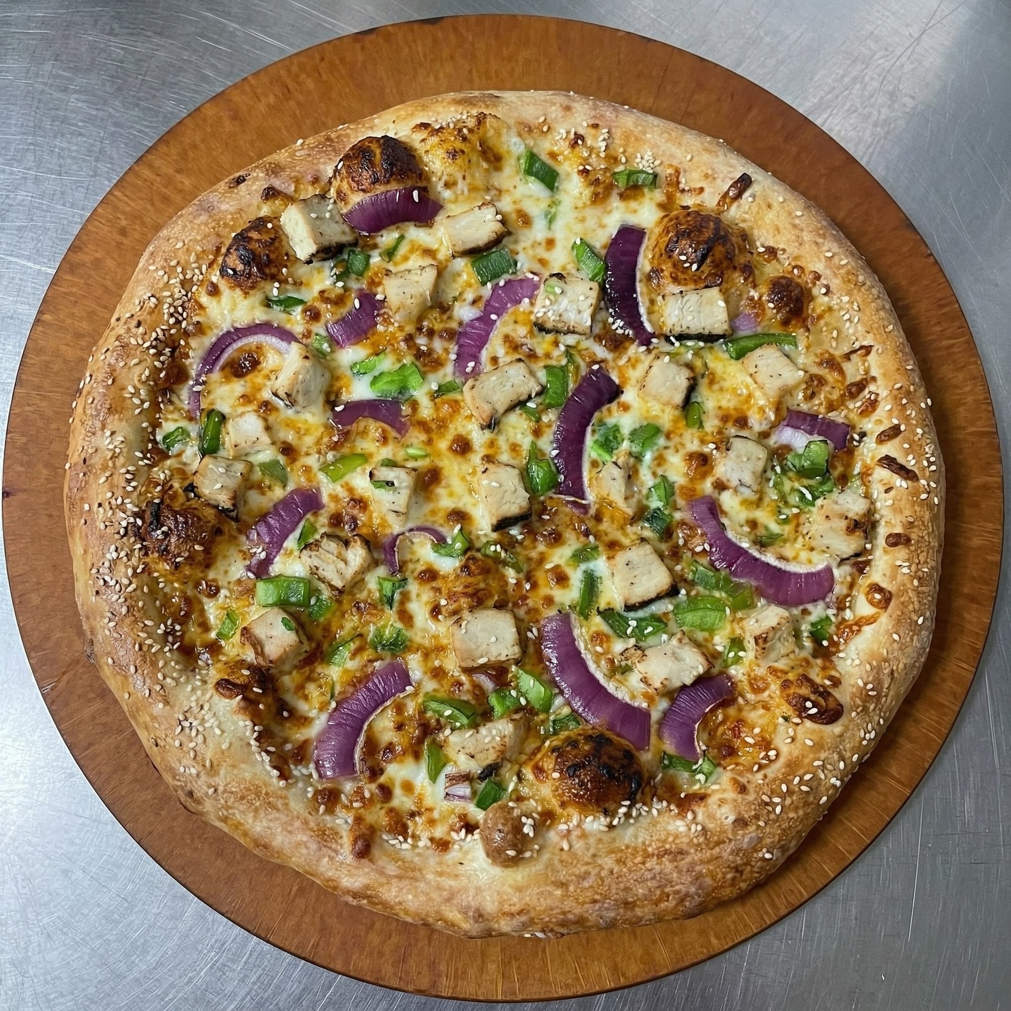 Spicy Asian Pizza