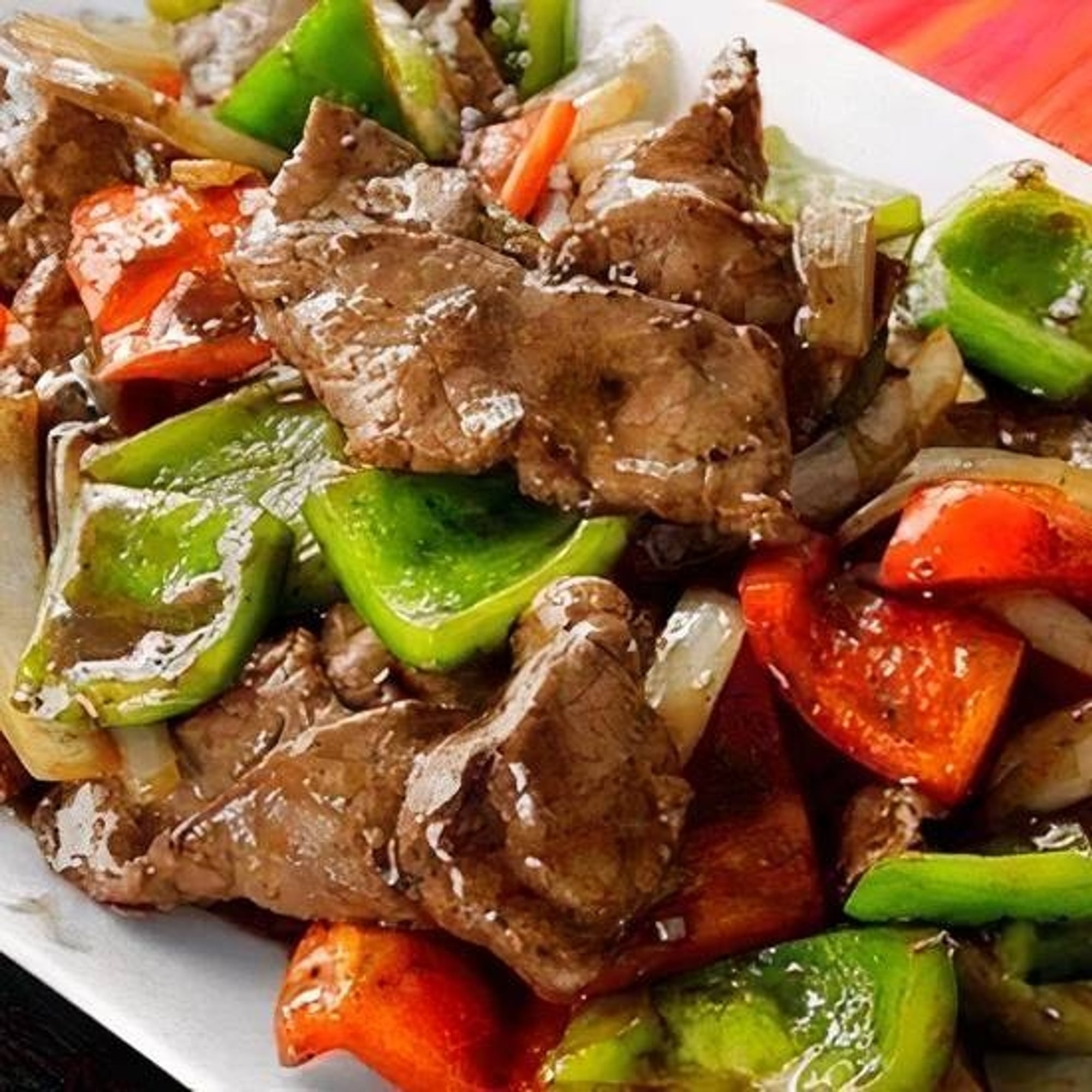 Lunch Pepper Steak