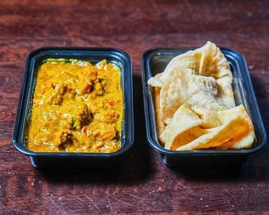 Curry Goat Roti