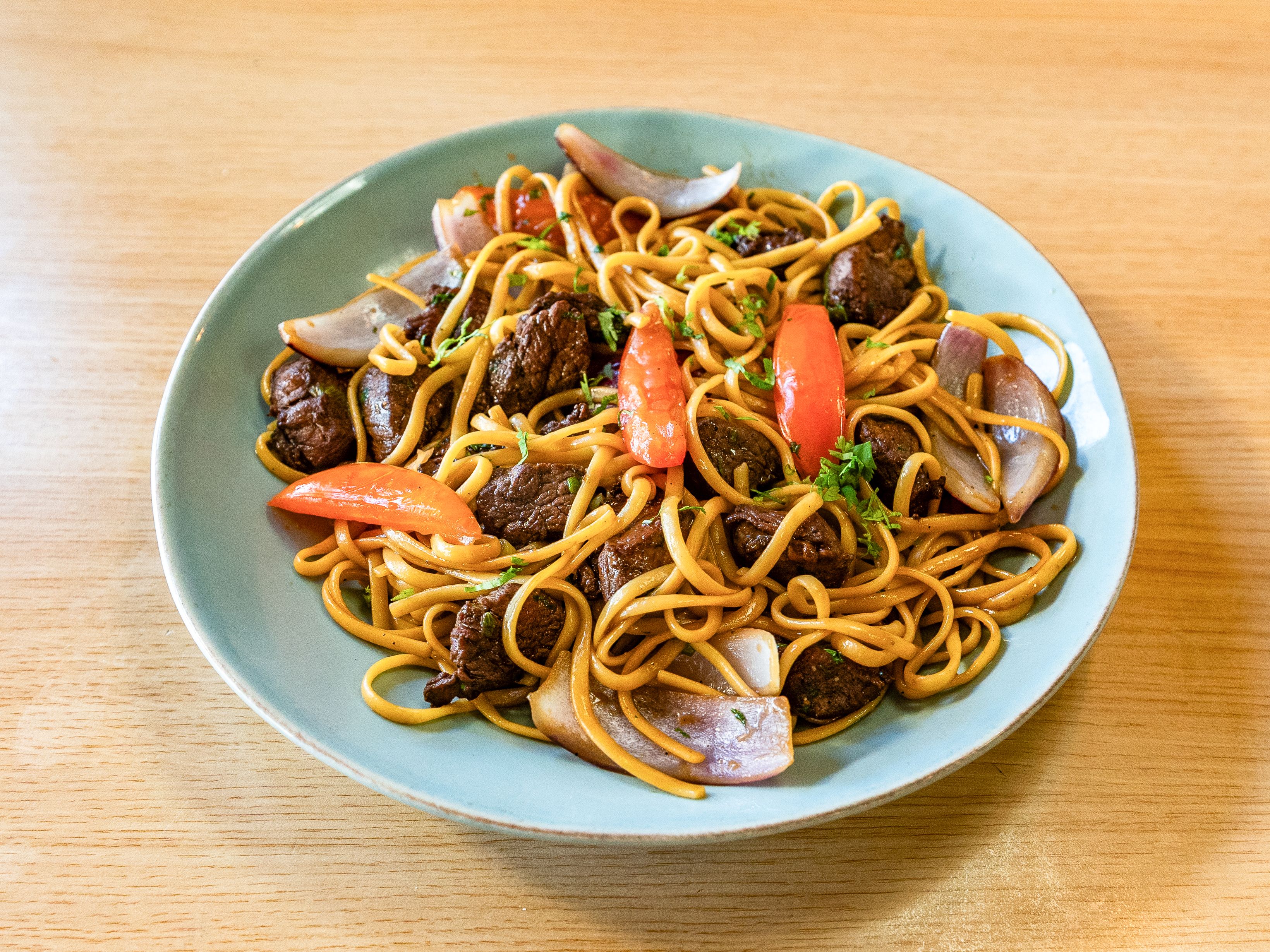 Tallarin Saltado de Carne