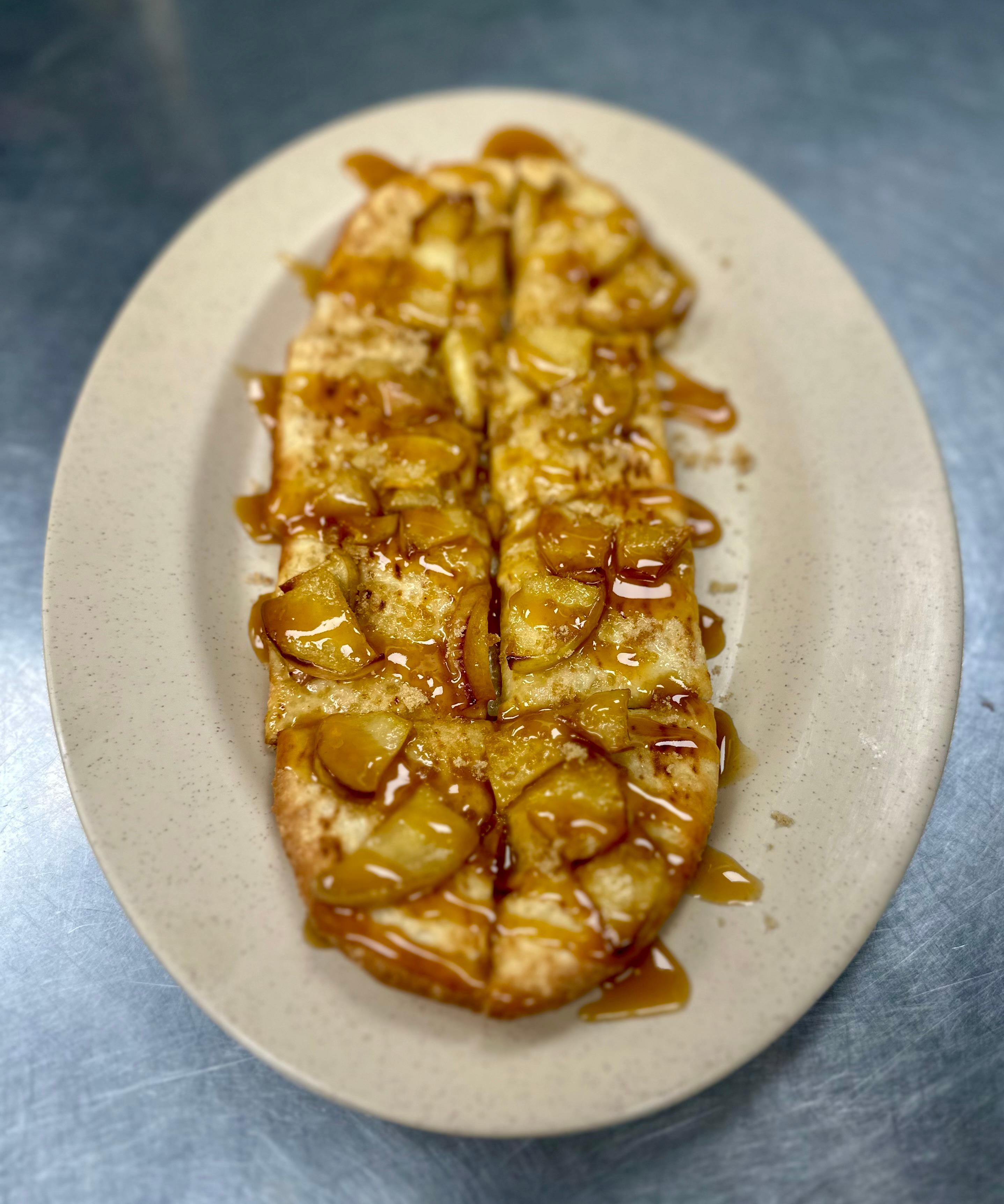 Caramel Apple Flatbread