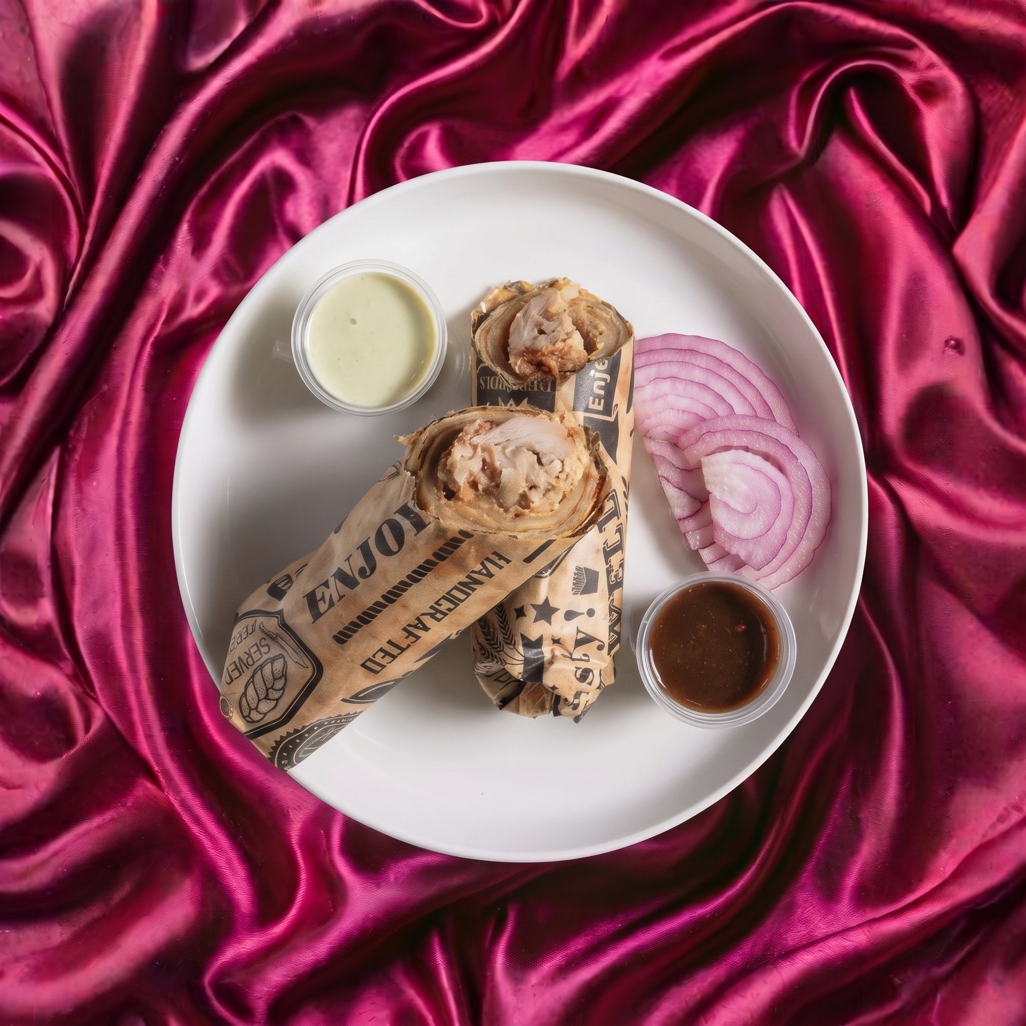 Paratha Roll - Chicken Malai Boti