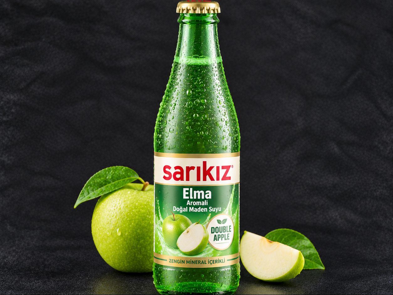 Apple Sparkling Mineral Water