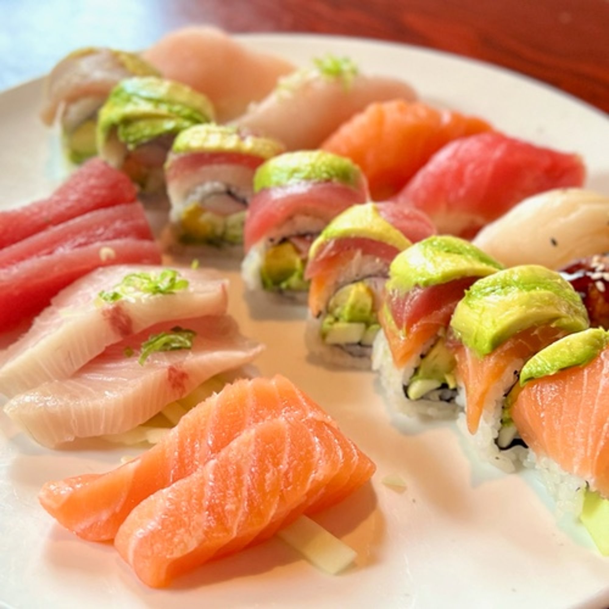 Ginbu Deluxe Sampler Platter