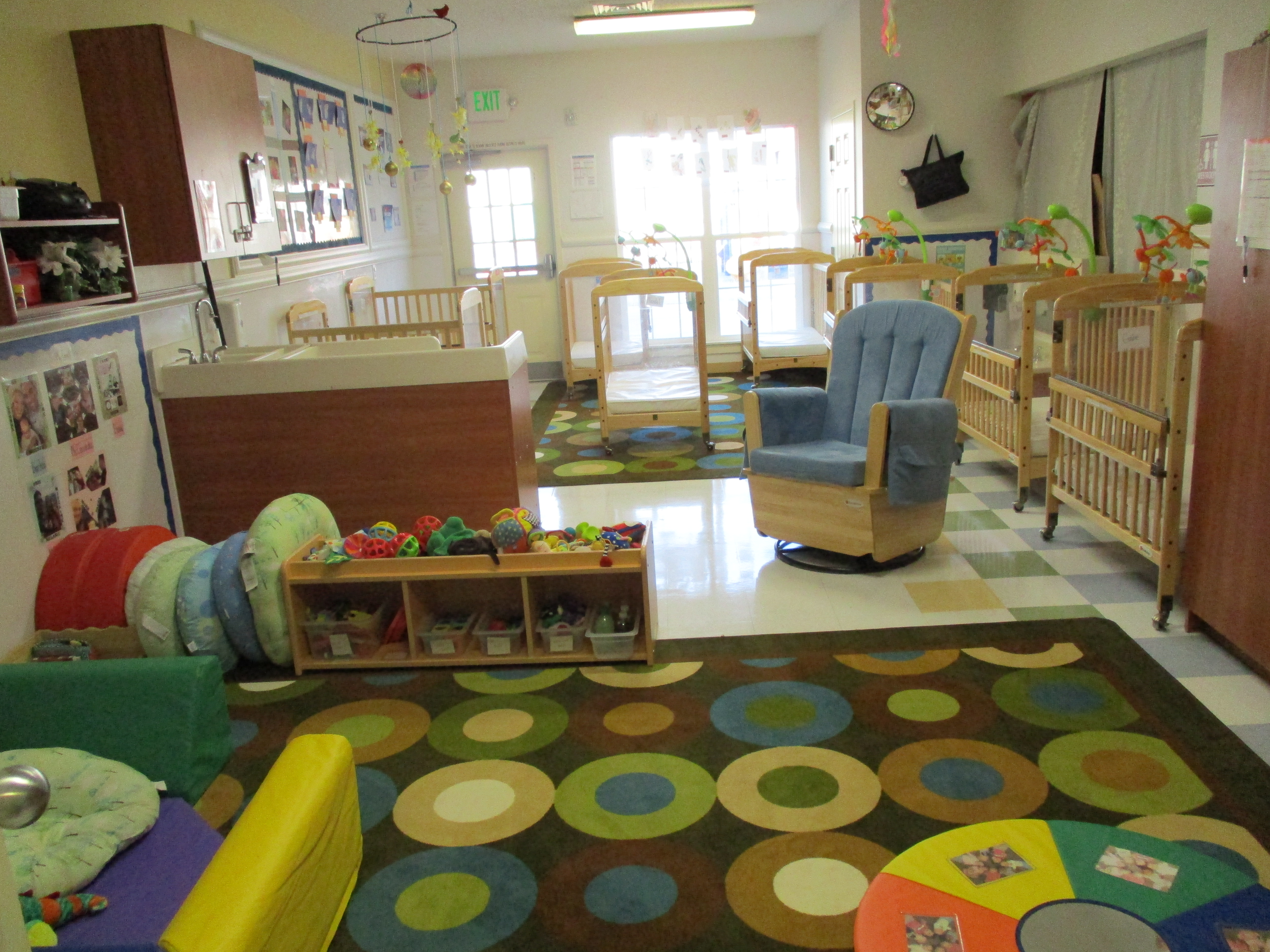 Our younger infant is a warm and welcoming place.
