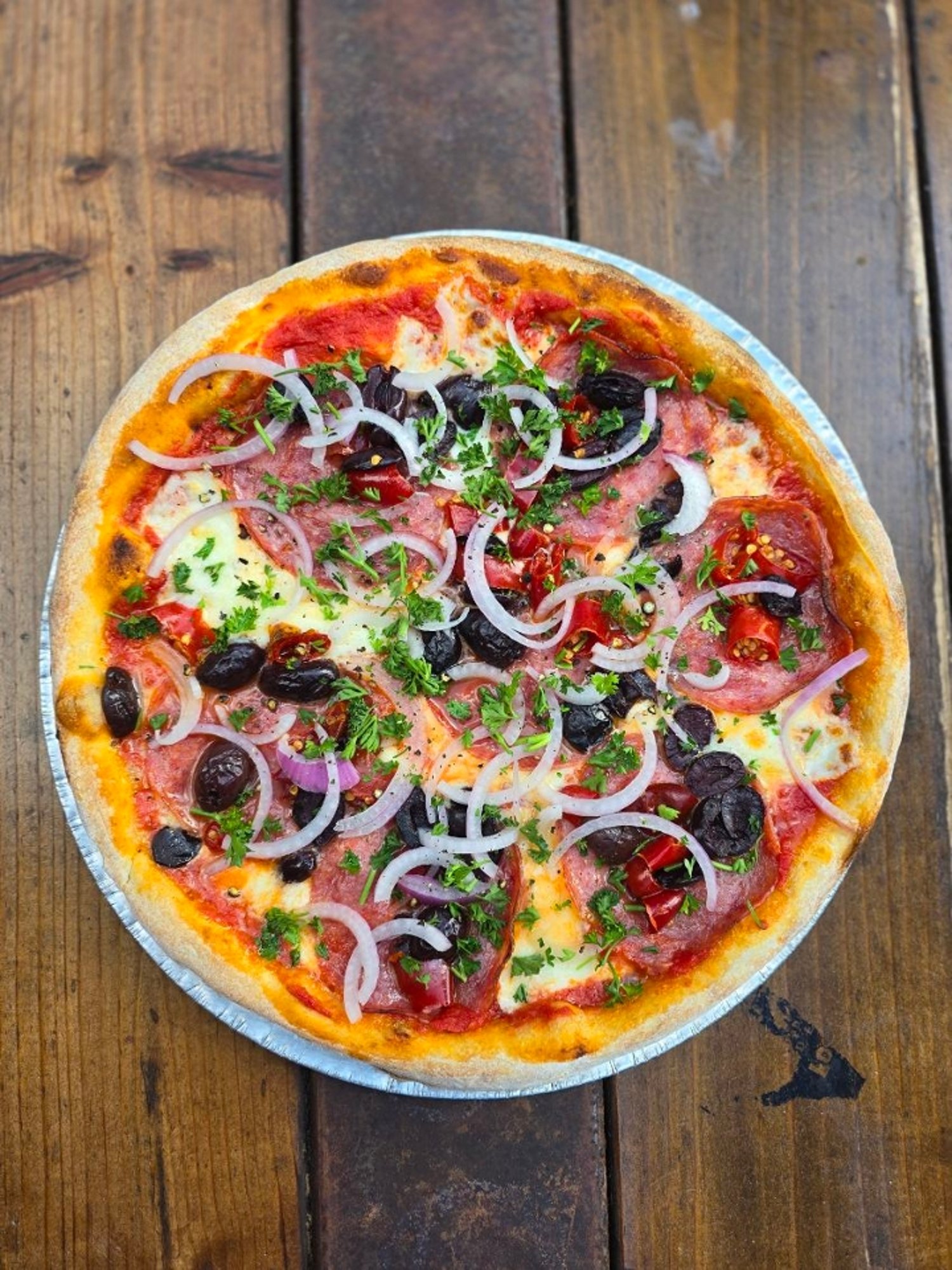 Salami Pie