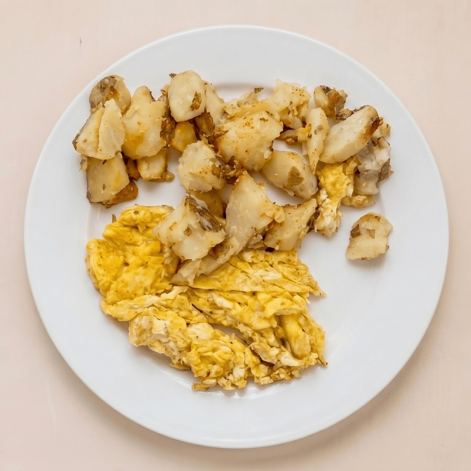 Eggs with Home Fries and Toast