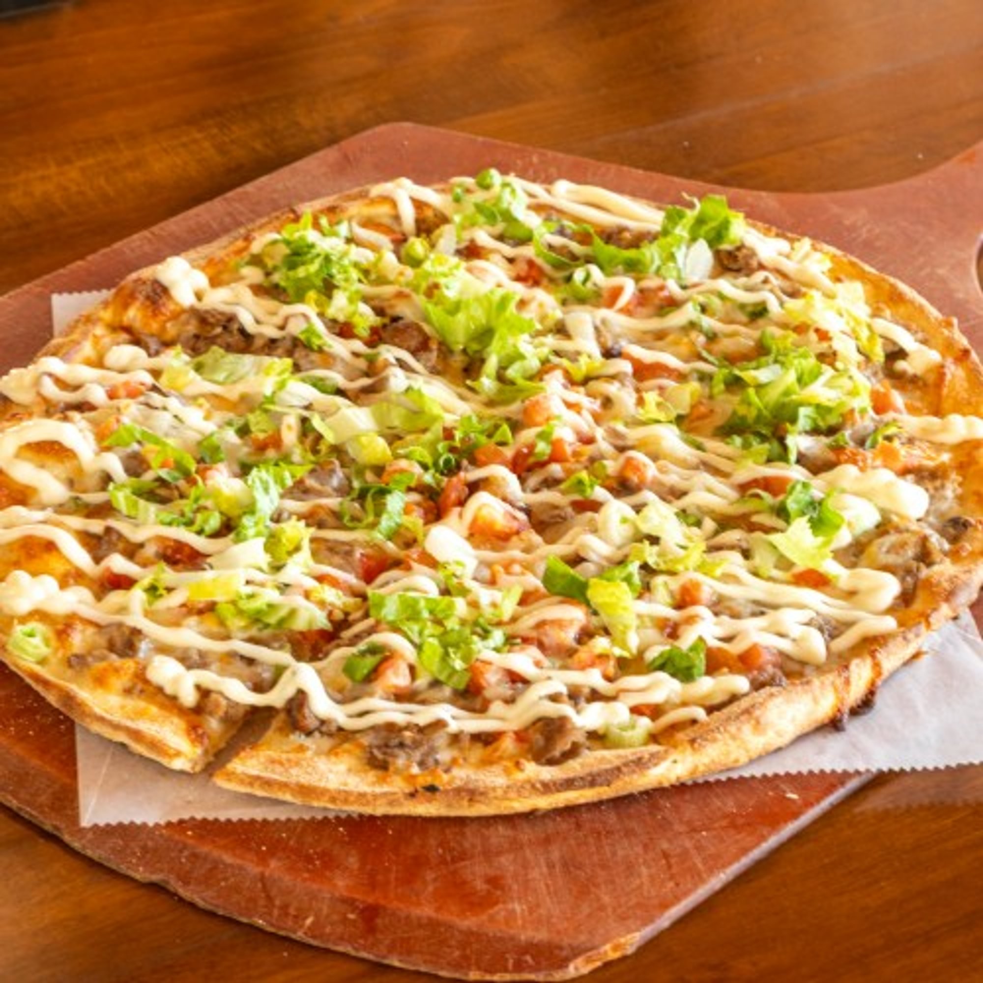 Shaved Steak Pizza