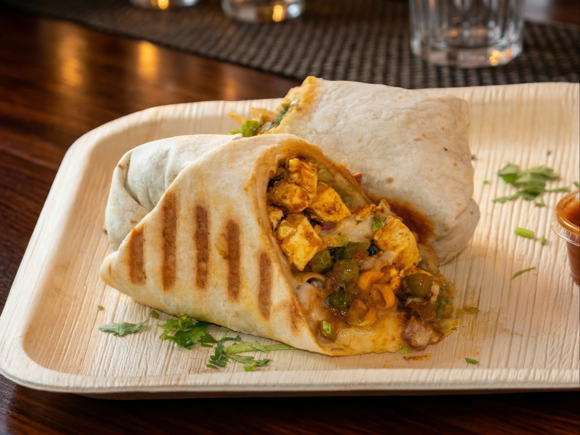 Paneer Tikka Wrap