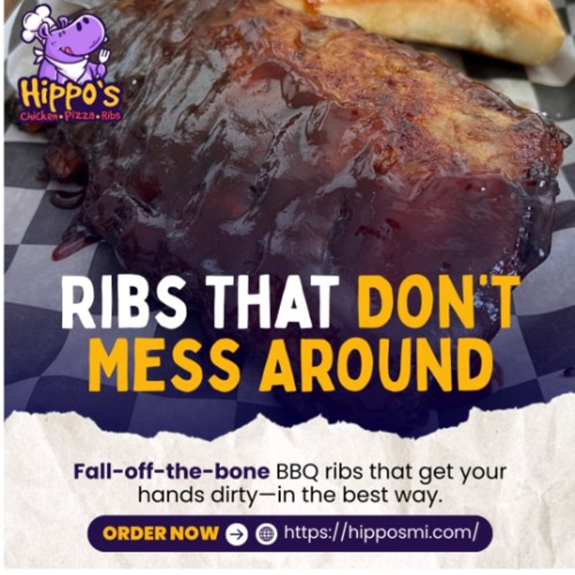 Full Rack of Baby Back Ribs