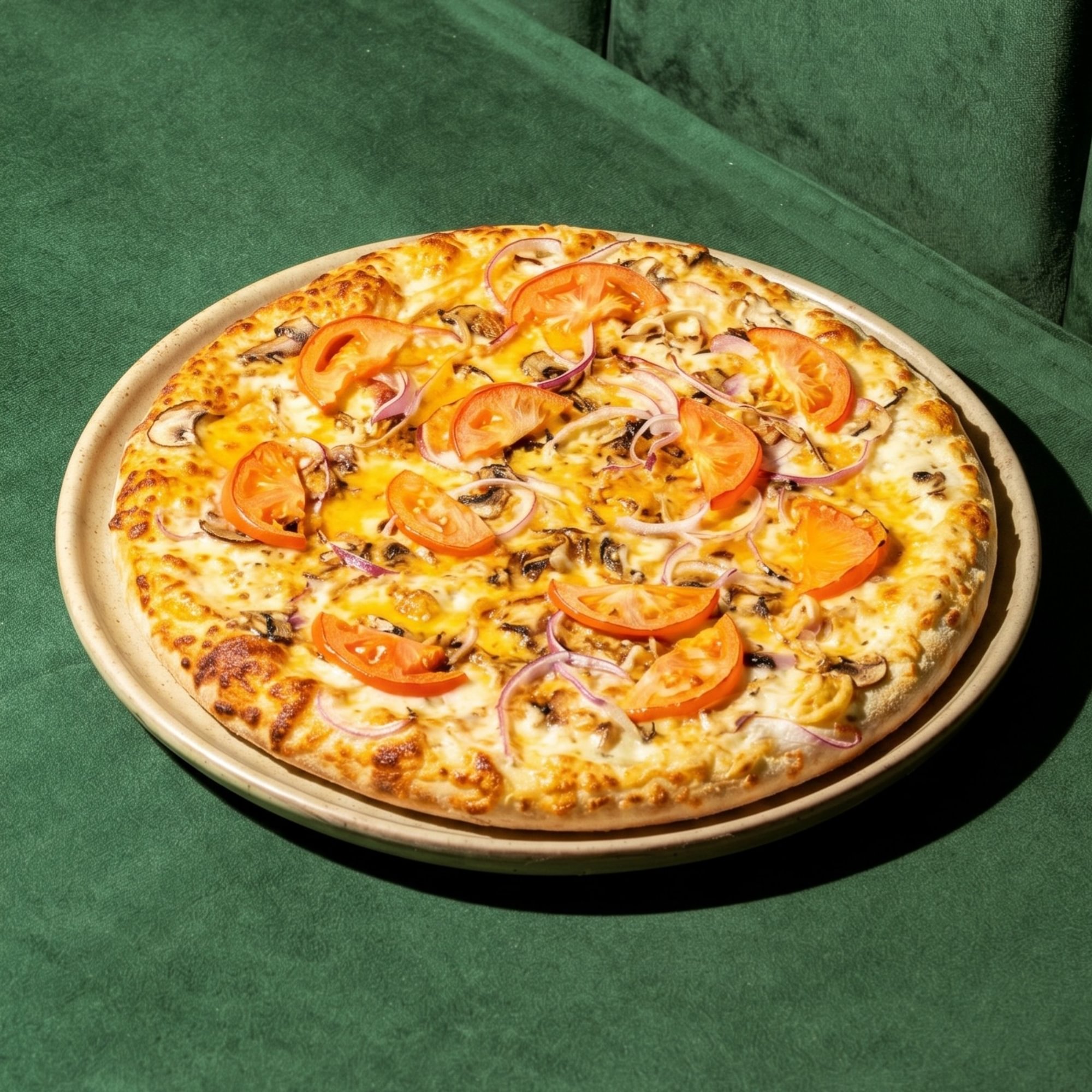 Chicken Garlic Supreme Pizza (Tuesday Special)