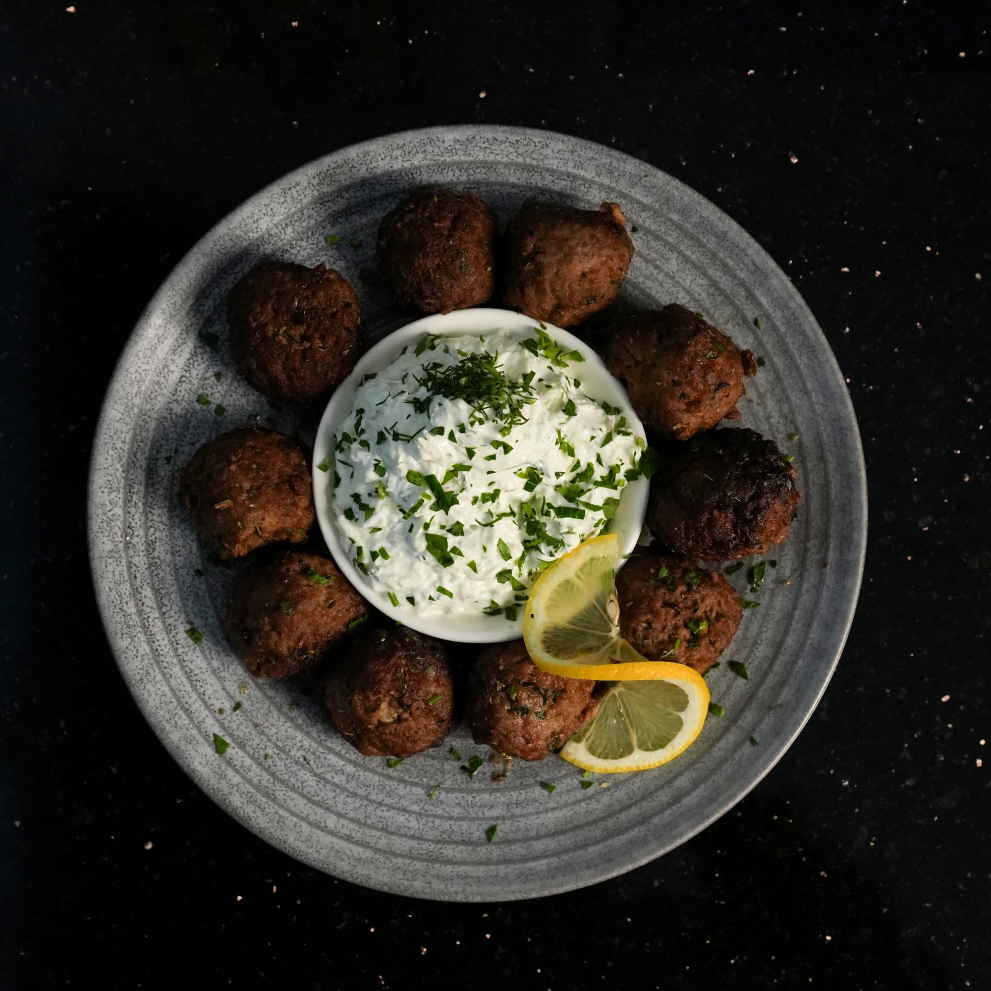 Ouzo Keftedes