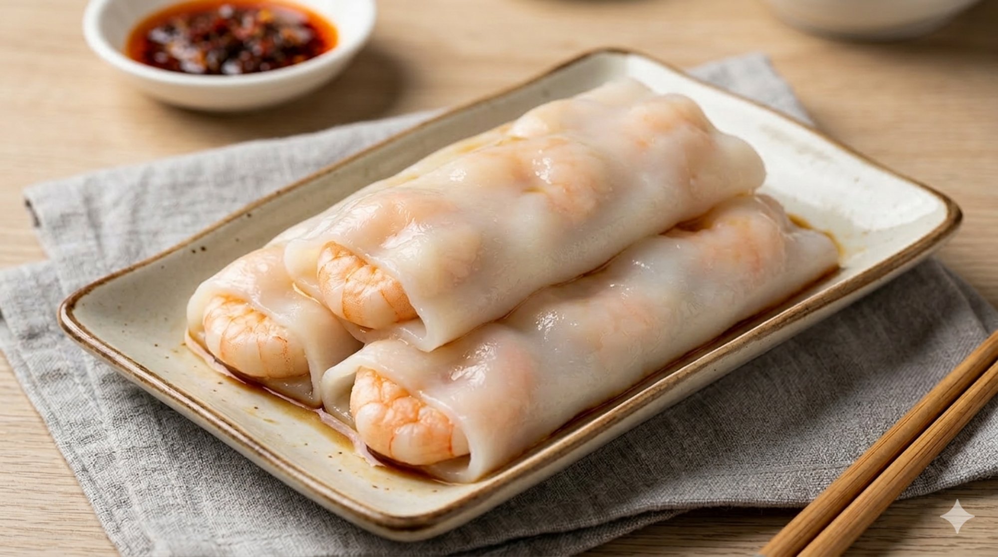 Shrimp Rice Rolls (3 pcs) 虾米卷