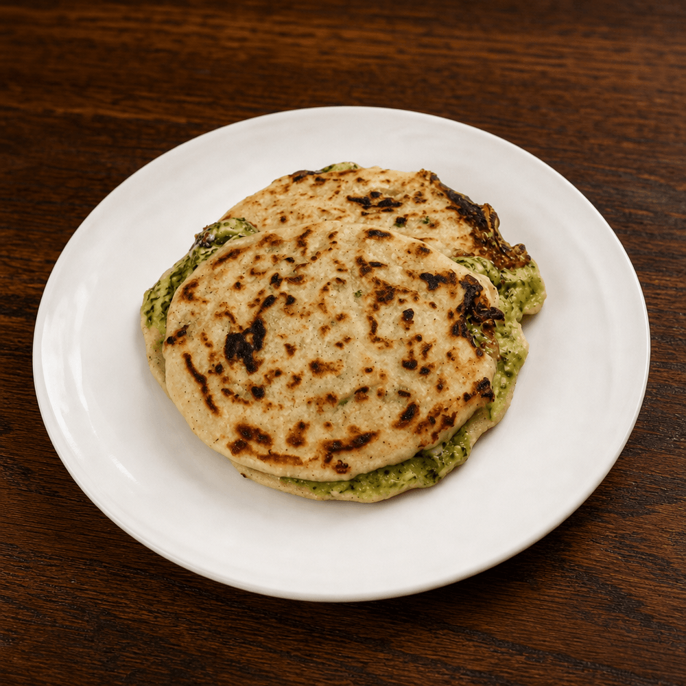 Pupusa de Espinacas / Spinach Pupusa
