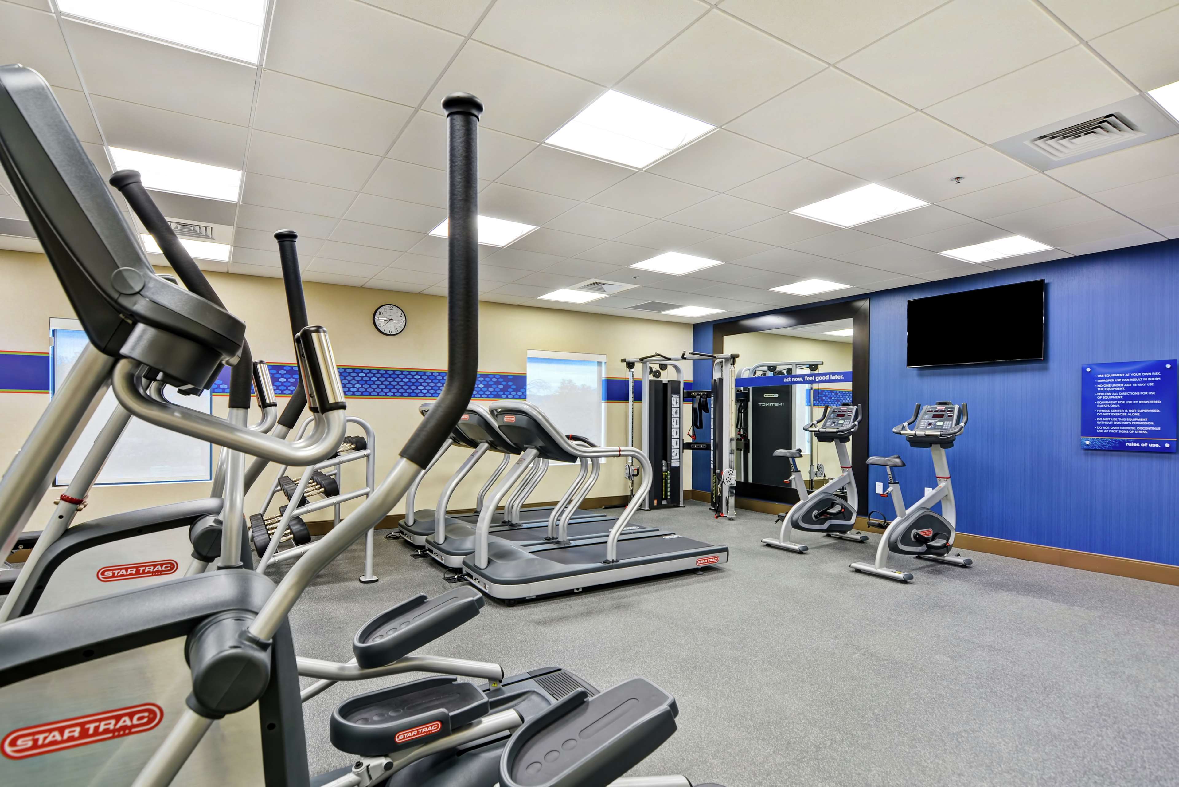 Health club  fitness center  gym