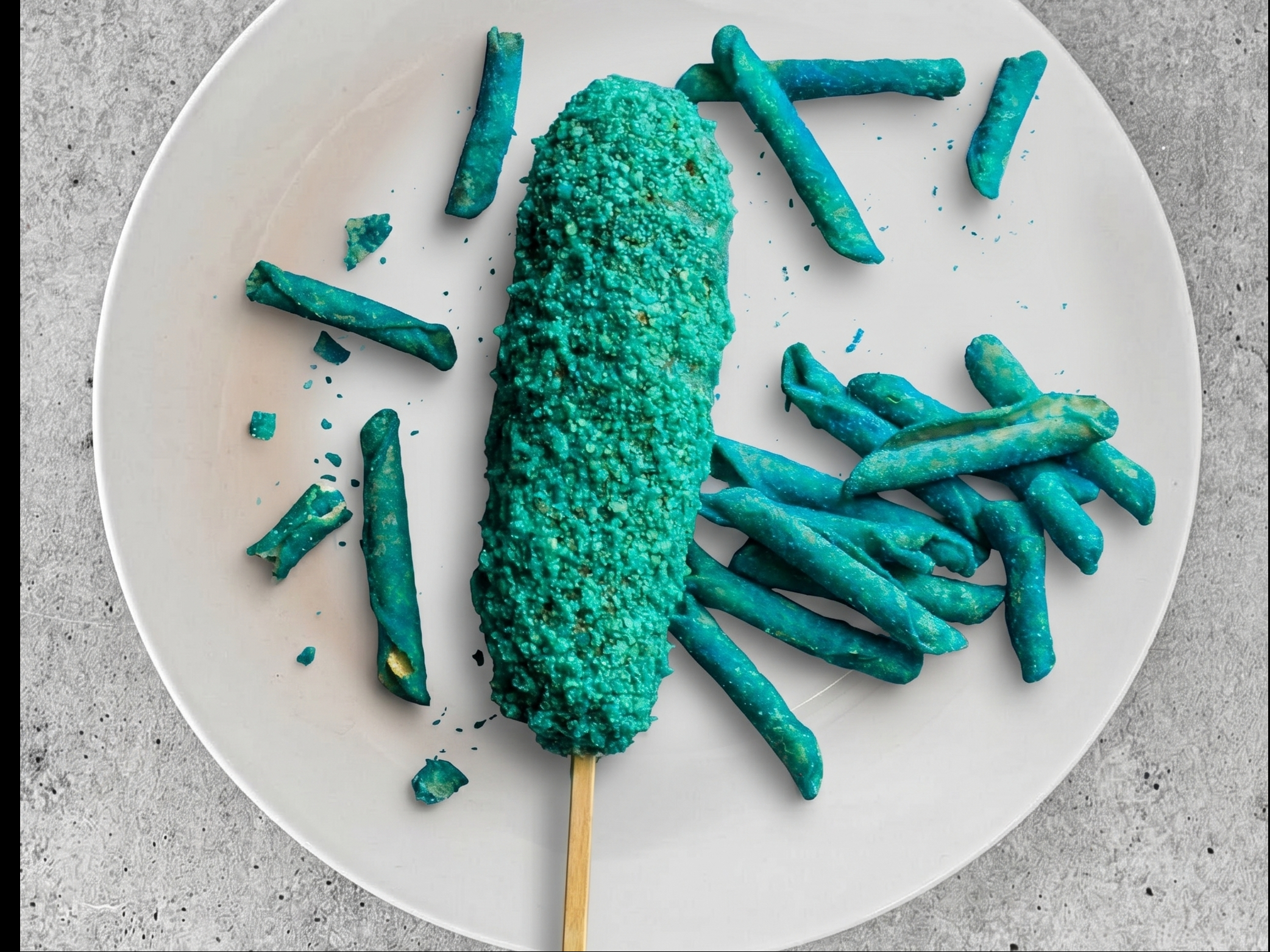 Blue Takis Mozzarella