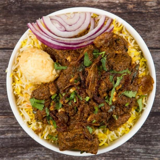 Chicken Ghee Roast Biryani (Bone-In)