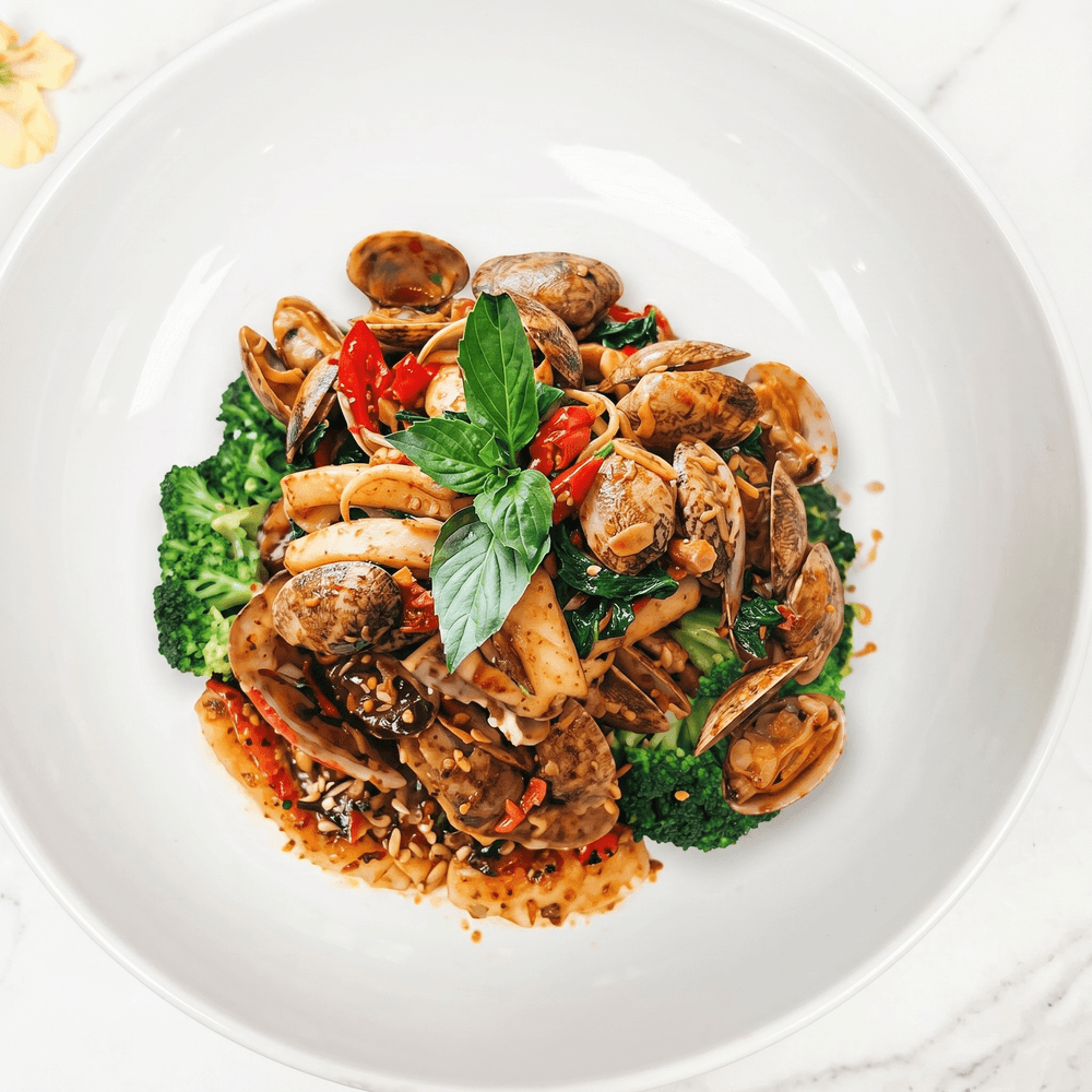 Spicy Clam Basil 🌶️🌶️