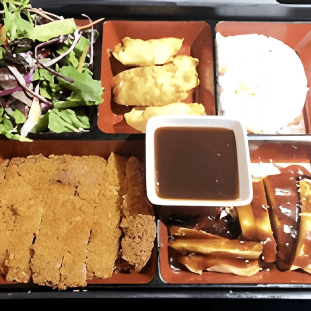 Dinner Bento Box 3 Items (1 Basic & 2 Sides)